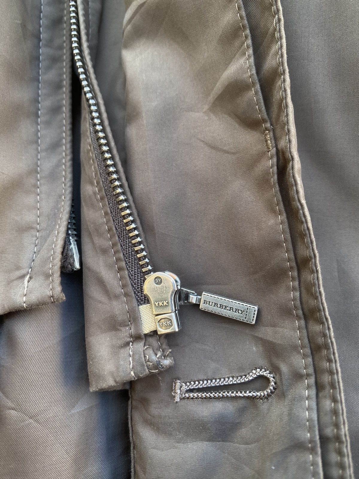 Burberry Rare Vintage Burberry Nylon Long Jacket Size US L / EU 52-54 / 3 - 21 Thumbnail