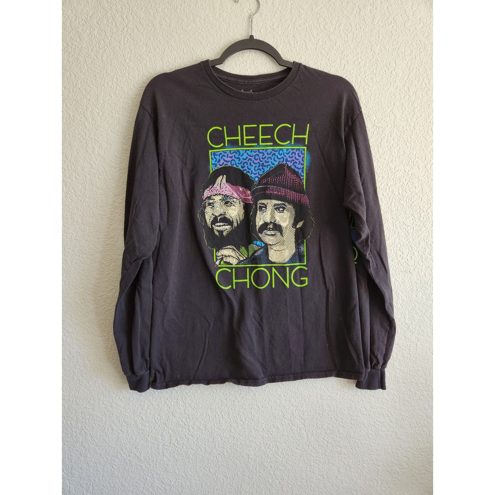 Other Cheech & Chong Black Graphic Long Sleeve Shirt- M Size M / US 6-8 / IT 42-44 - 1 Thumbnail