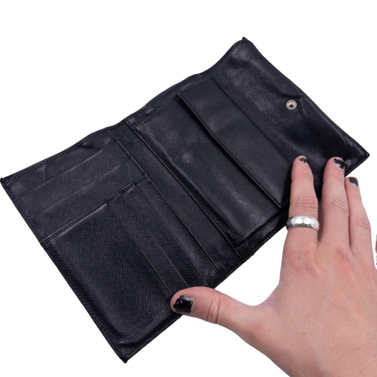 Prada Vintage Prada Nylon Wallet Size ONE SIZE - 4 Thumbnail