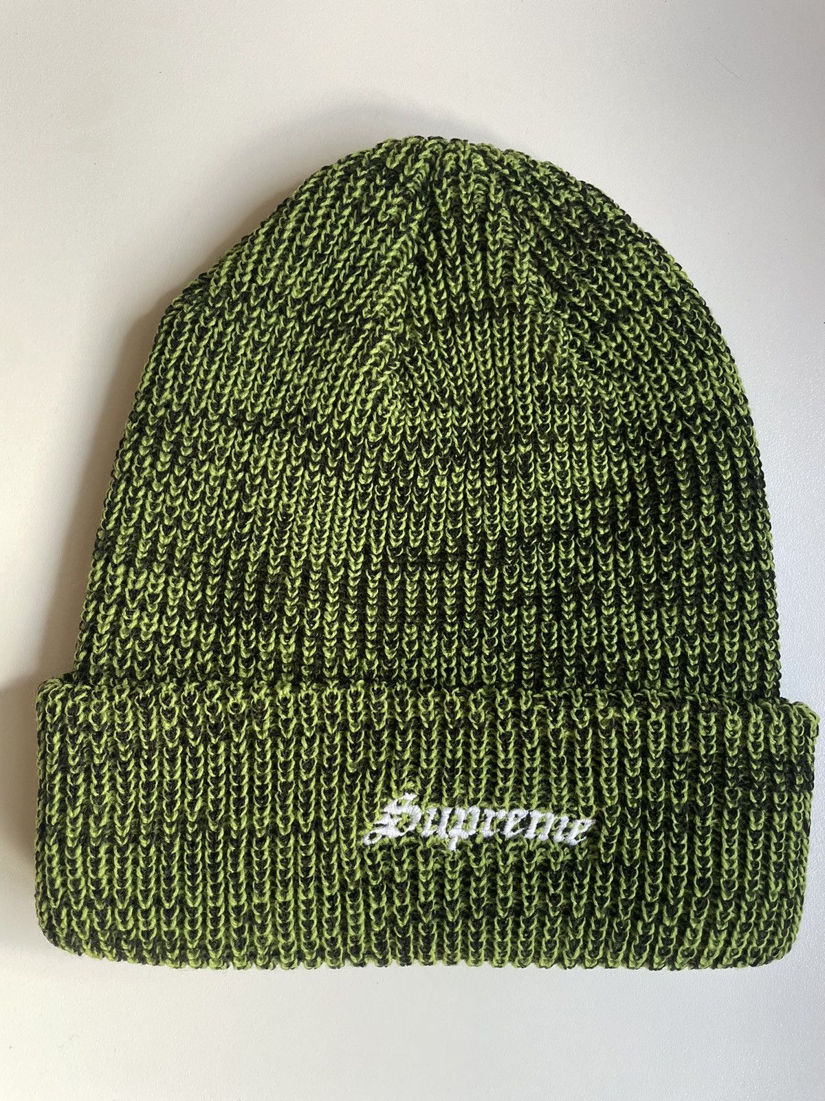 Supreme Twisted LOOSE GAUGE BEANIE Green Size ONE SIZE - 1 Thumbnail