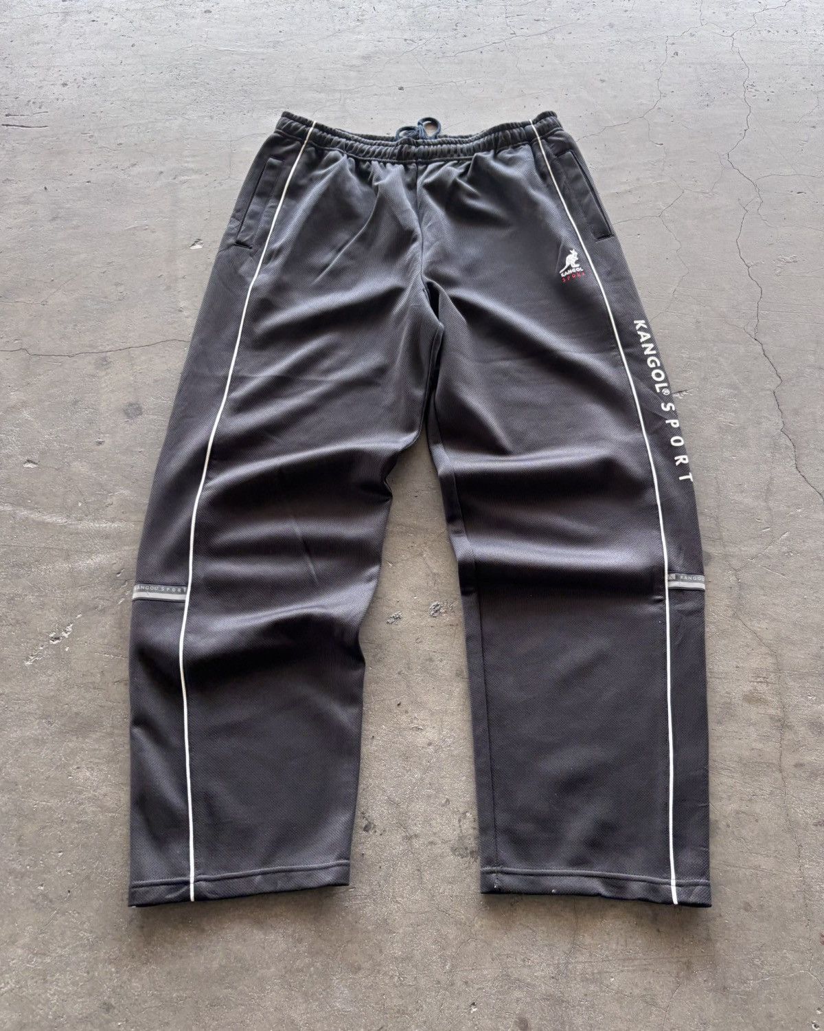 Kangol 2000s Kangol Sports Track Pants Size US 33 - 1 Thumbnail