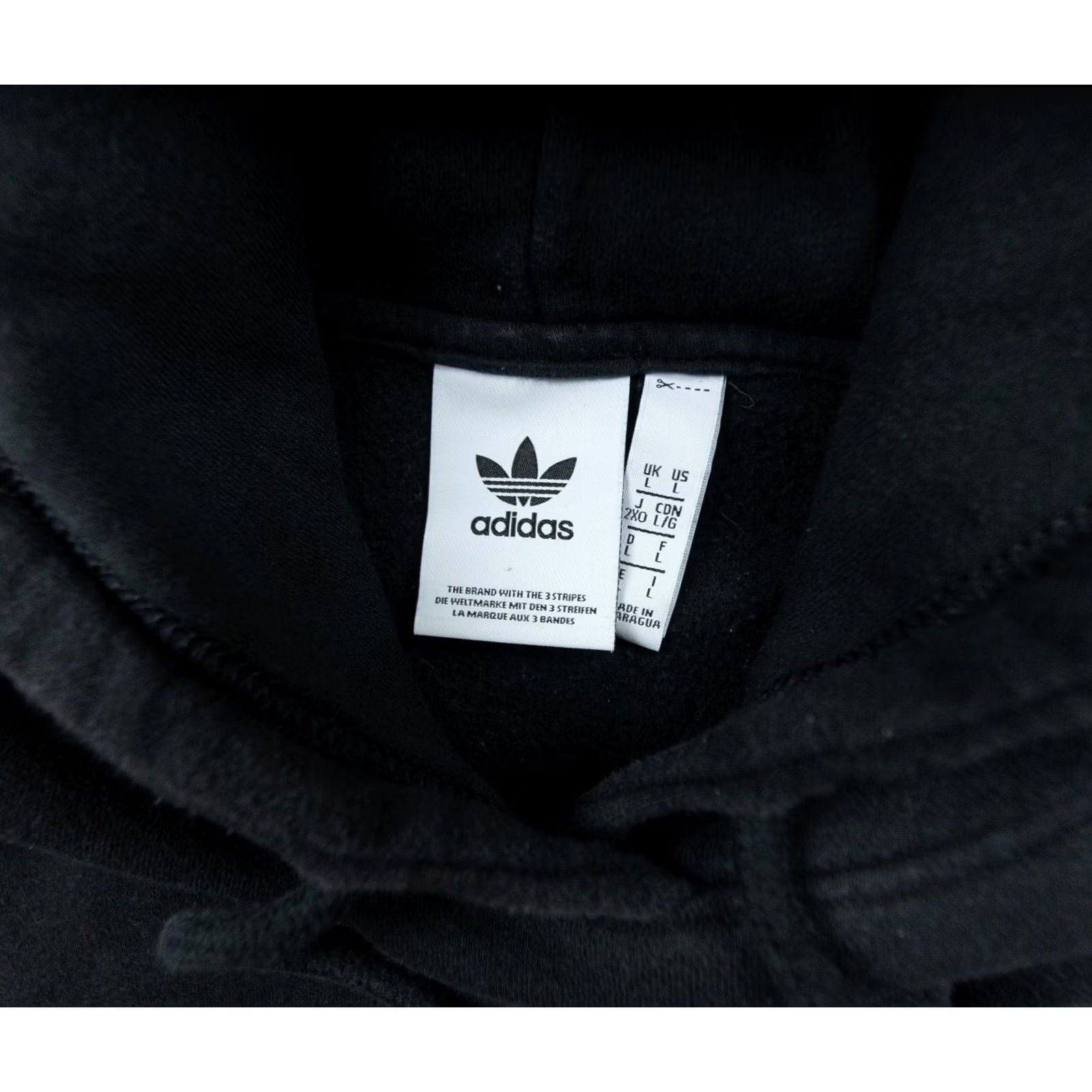 Adidas Adidas Hoodie Mens Large Black Bored Ape Yacht Club BAYC Sweater Sweatshirt Size US L / EU 52-54 / 3 - 7 Thumbnail