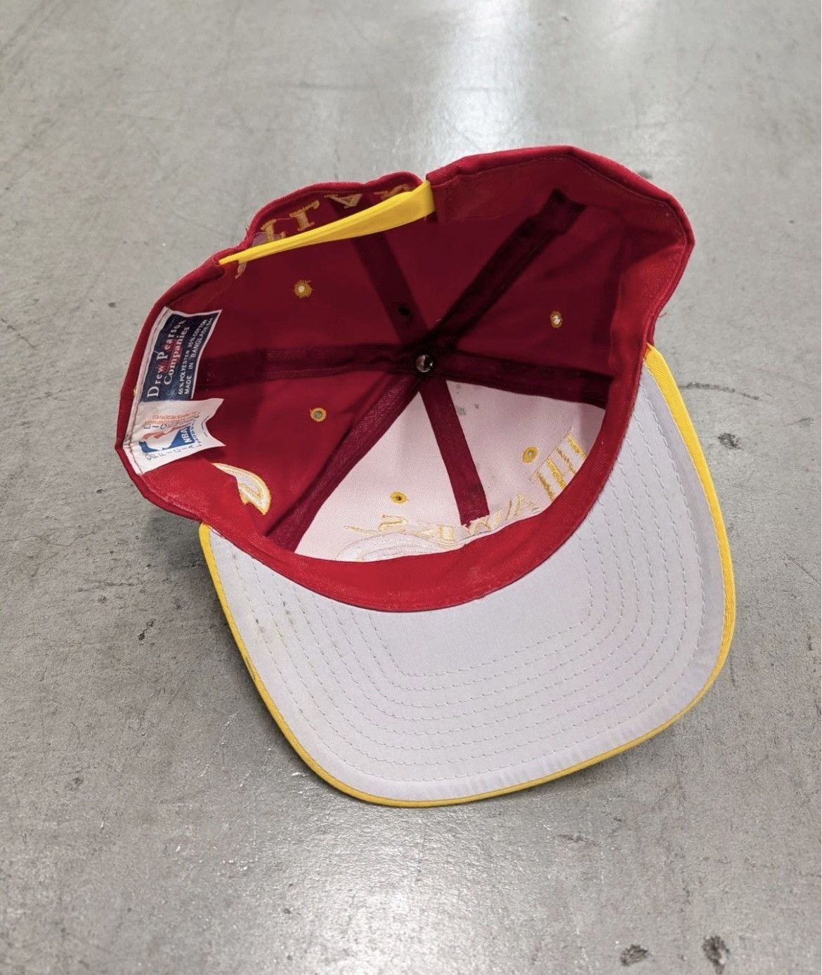 Vintage Vintage Drew Pearson Companies Atlanta Hawks Snapback Hat Size ONE SIZE - 5 Thumbnail