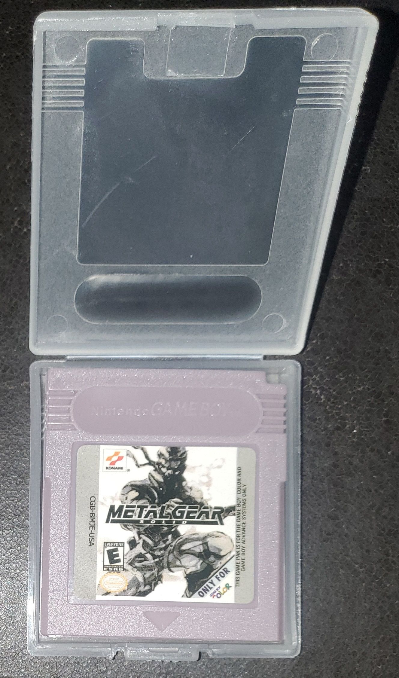 Nintendo Metal Gear Solid GBC Video Game Catridge Gameboy Color Size ONE SIZE - 8 Thumbnail