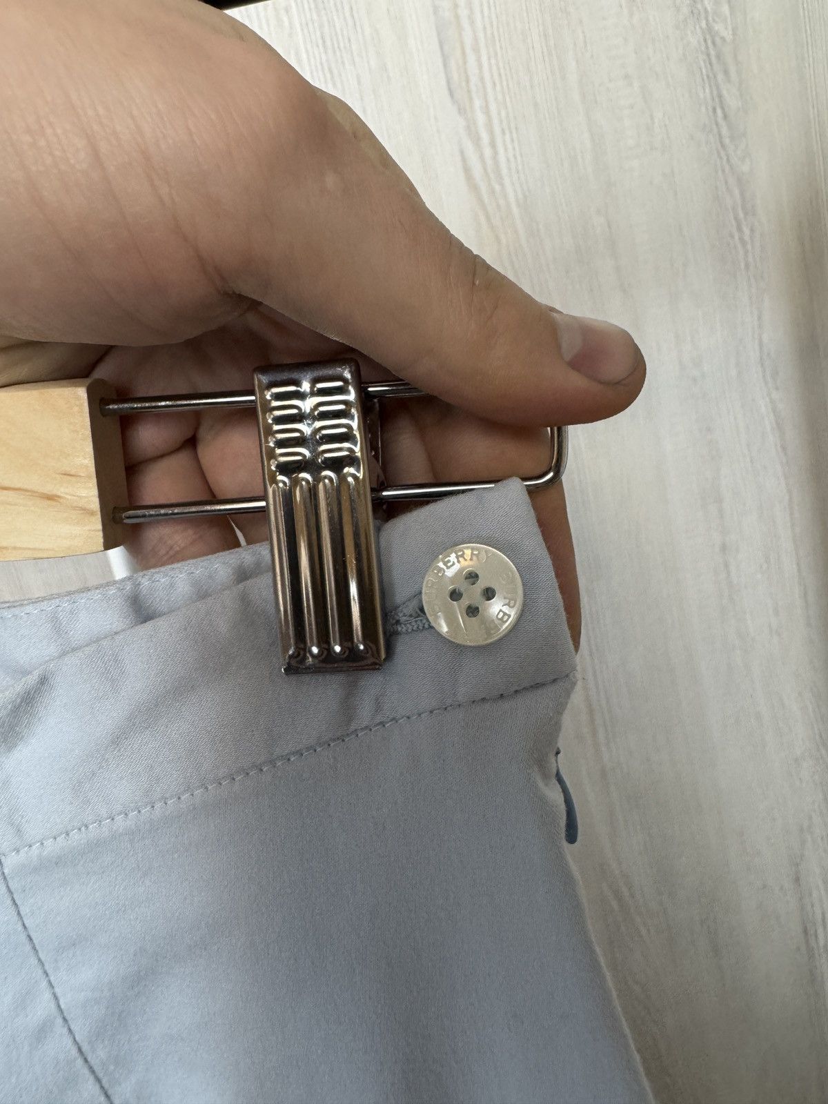 Burberry Burberry Golf made in Italy vintage blue cropped pants Size 28" / US 6 / IT 42 - 6 Thumbnail