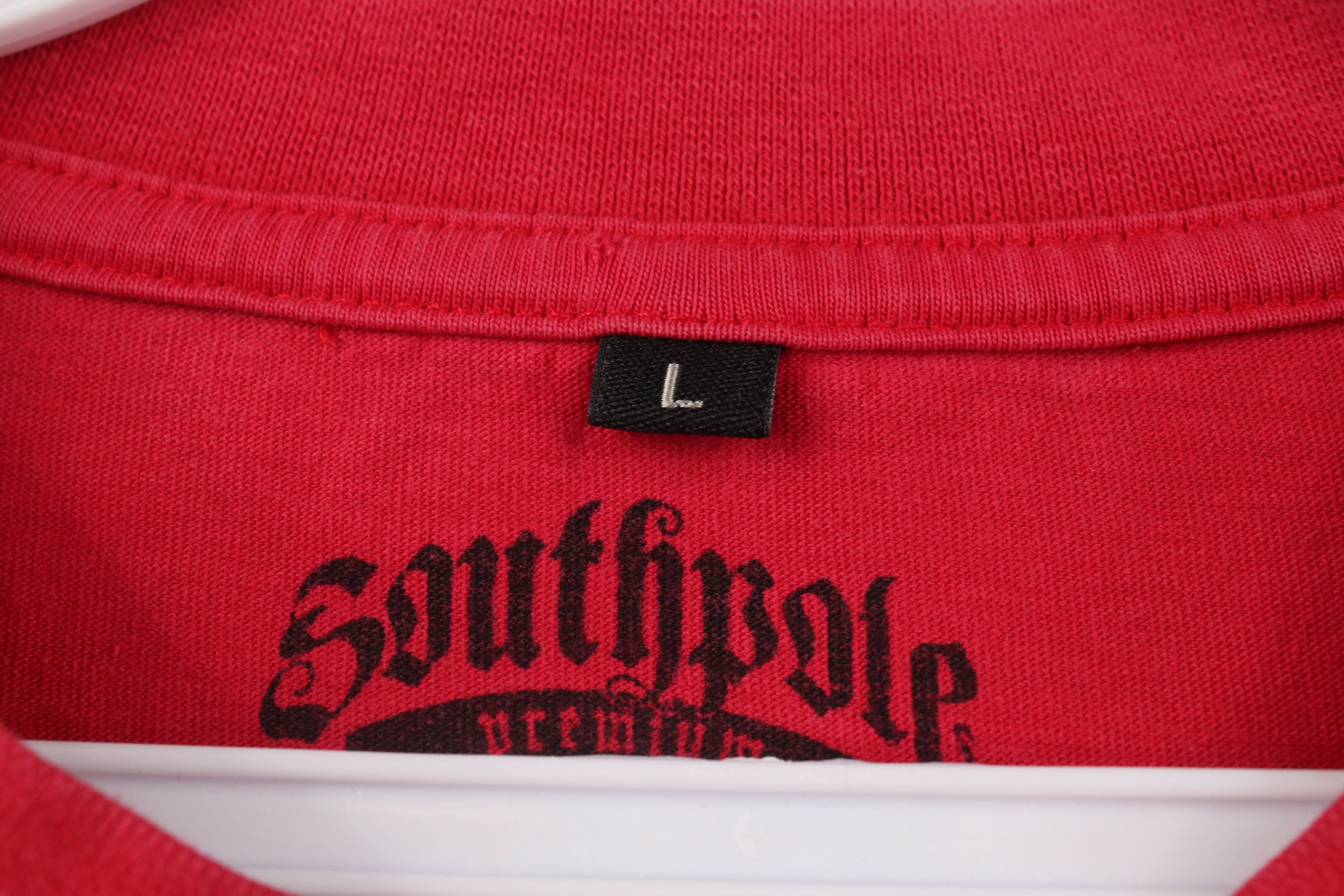 Southpole Vintage Y2K Southpole Crest UFC MMA Fighting T-Shirt Red Size US L / EU 52-54 / 3 - 10 Thumbnail