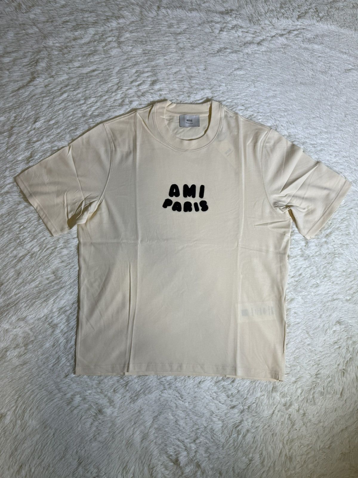 AMI AMI PARIS Boxy Fit Organic Cotton Jersey T Shirt Size US M / EU 48-50 / 2 - 2 Thumbnail