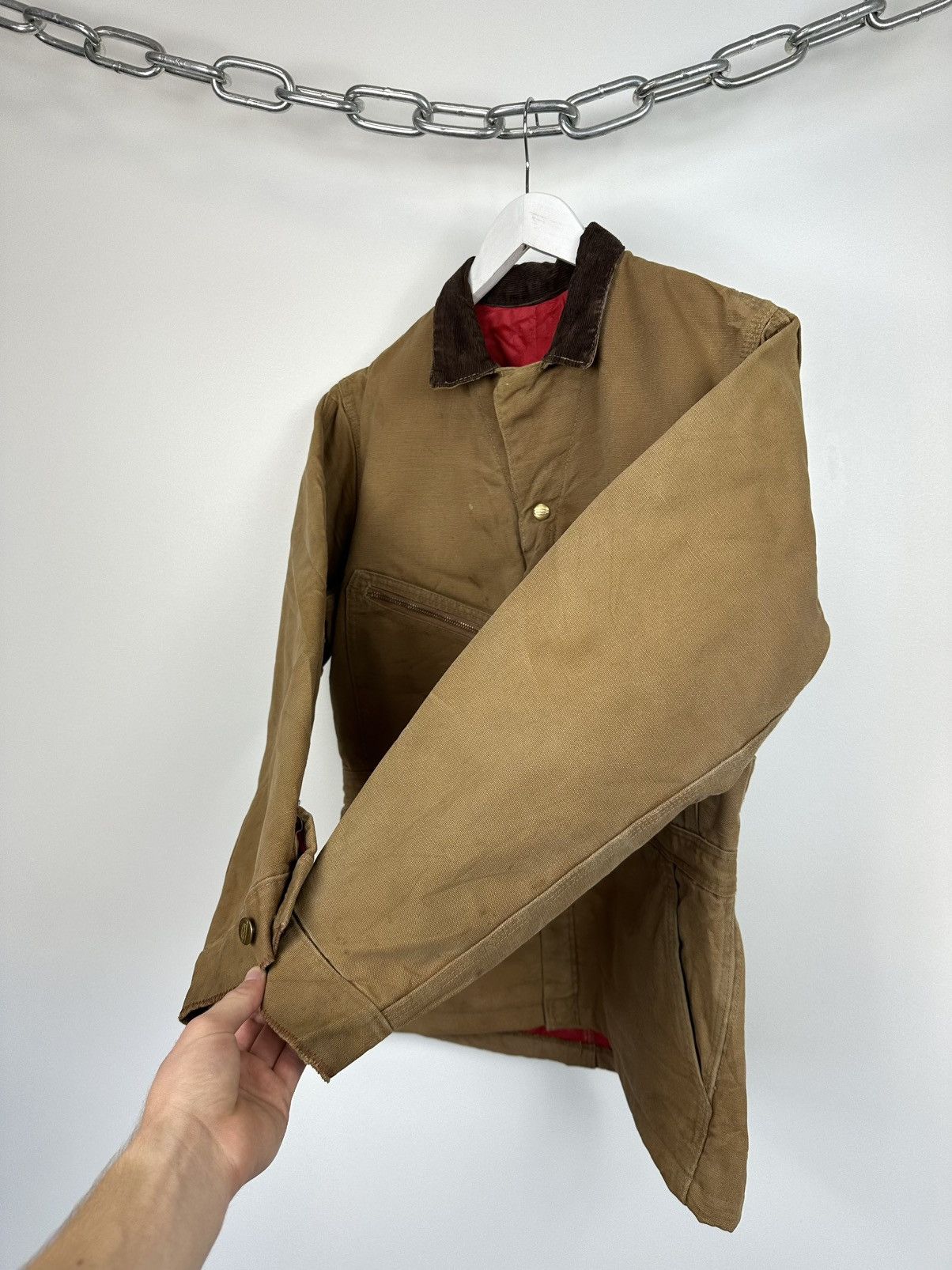 Carhartt Vintage 70s Carhartt USA Rare Utility Arctic Detroit Jacket Size US S / EU 44-46 / 1 - 9 Thumbnail