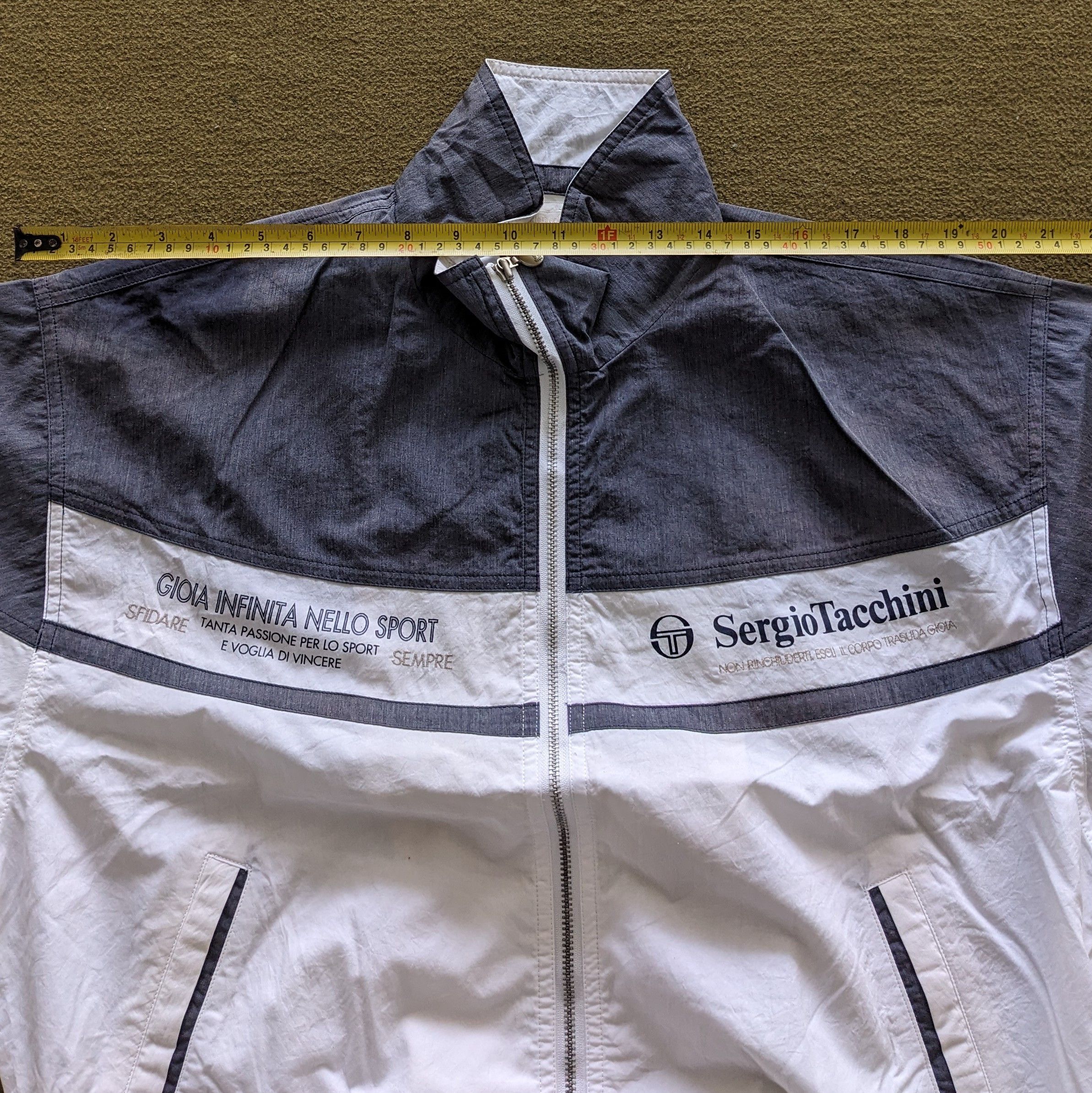 Sergio Tacchini Vintage SERGIO TACCHINI Windbreaker Jacket Size US M / EU 48-50 / 2 - 5 Thumbnail