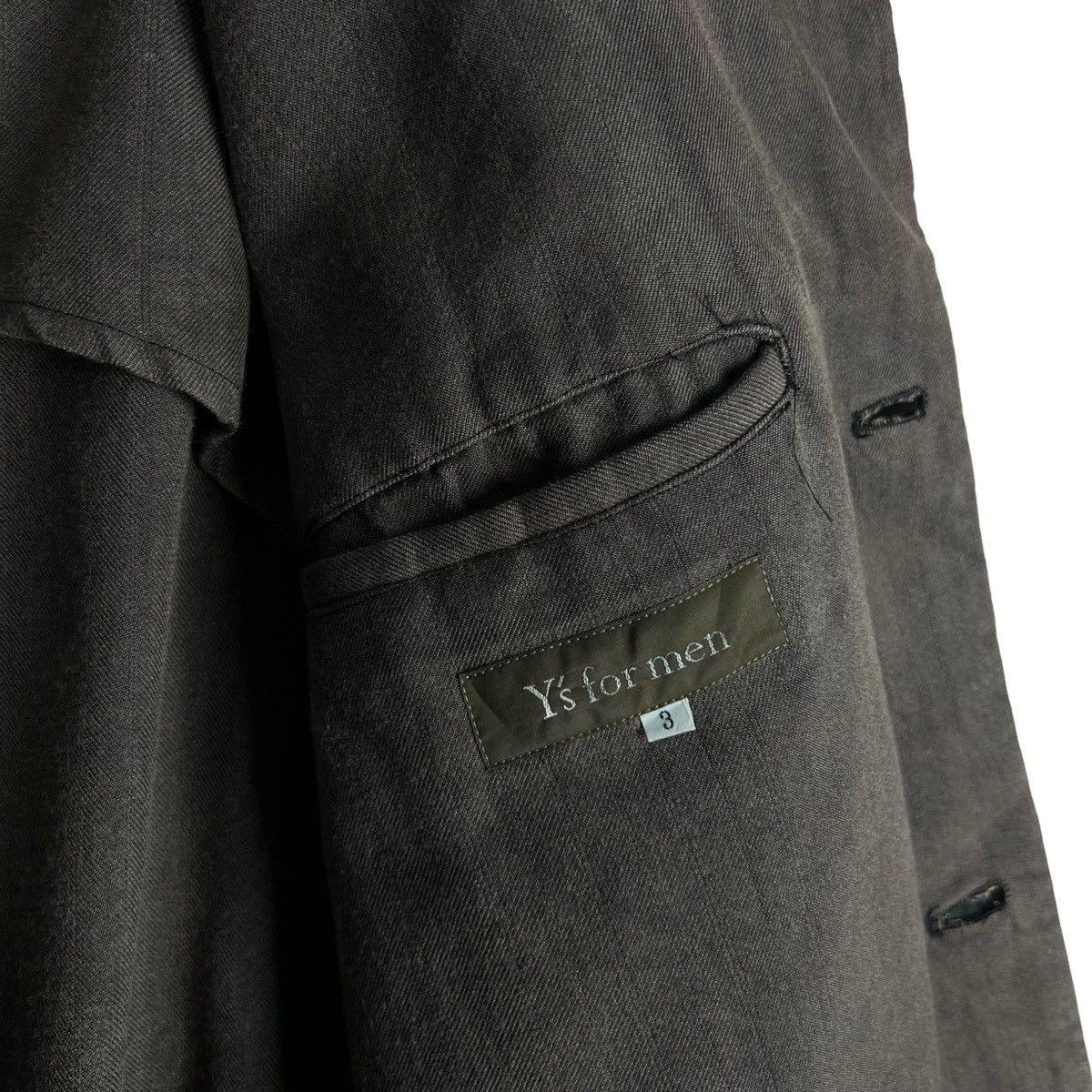 Yohji Yamamoto 🔥RICH BROWN VTG Y’S FOR MEN YOHJI YAMAMOTO CHORE JACKET Size US M / EU 48-50 / 2 - 17 Thumbnail