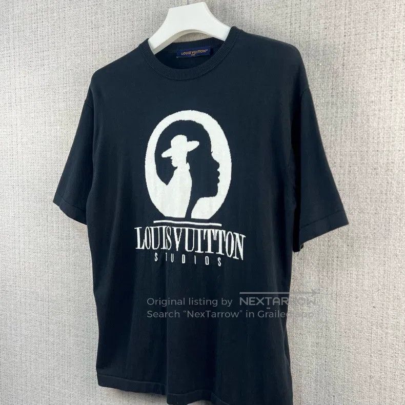 Louis Vuitton Louis Vuitton FW23 Letter Character Intarsia Round Neck Sh Size US M / EU 48-50 / 2 - 2 Thumbnail