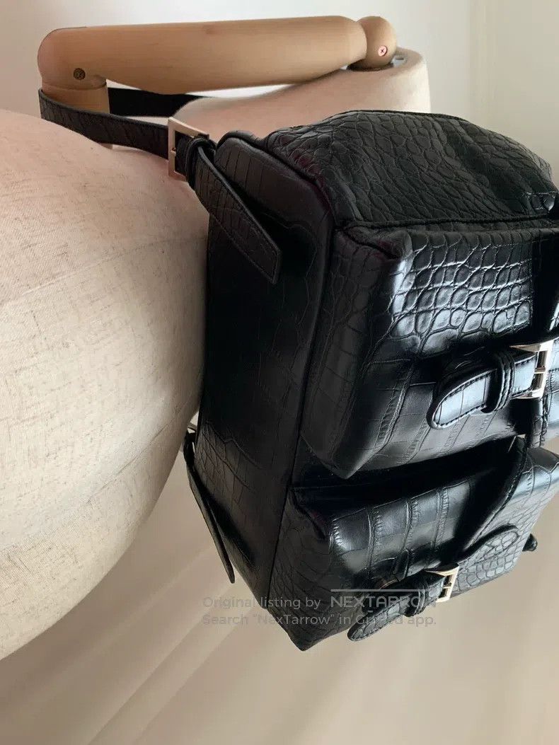 Vivienne Westwood Vivienne Westwood size os Vintage Crocodile Pattern Black a Size ONE SIZE - 4 Thumbnail