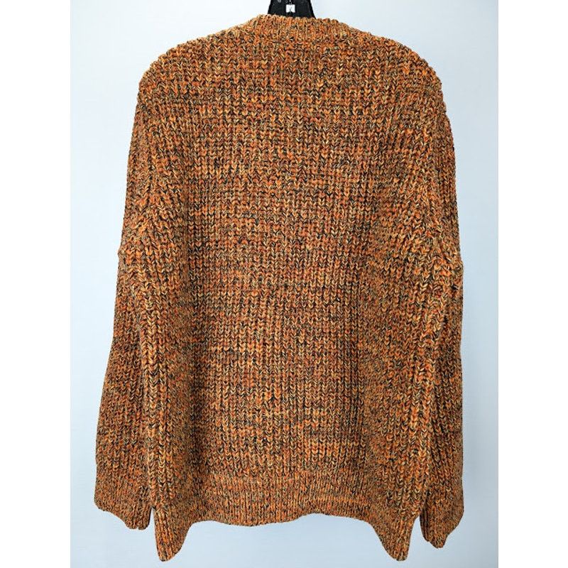 Burberry o1rshd1 Embroidered Logo Sweater in Bright Orange Size US M / EU 48-50 / 2 - 10 Thumbnail
