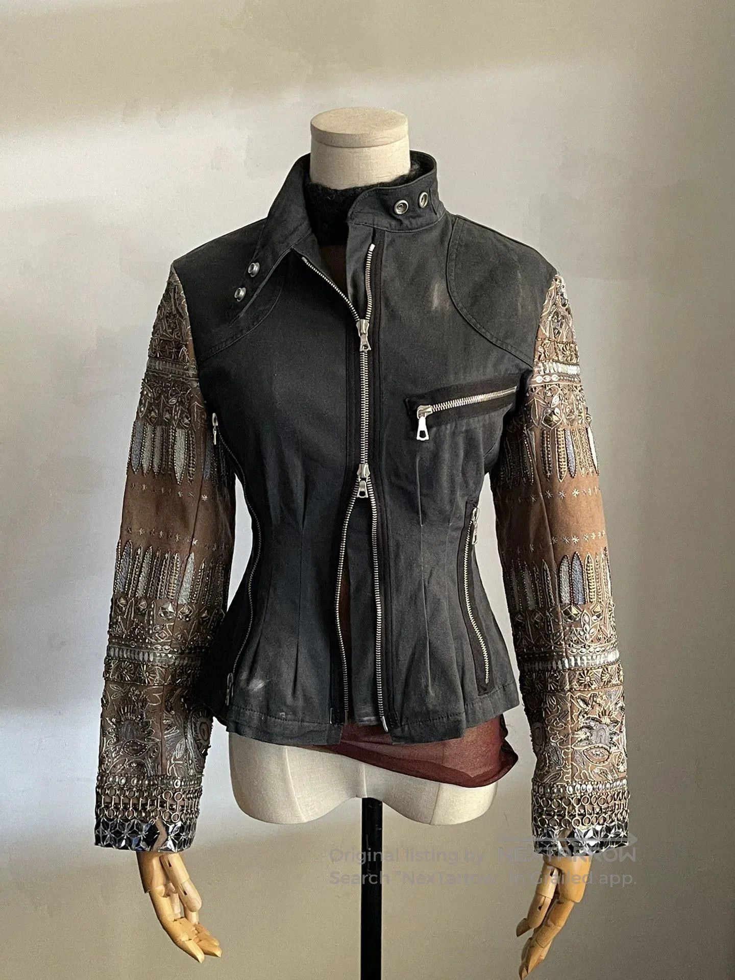 Dries Van Noten Dries Van Noten Floral Warrior Jacket. Size XS / US 0-2 / IT 36-38 - 1 Thumbnail
