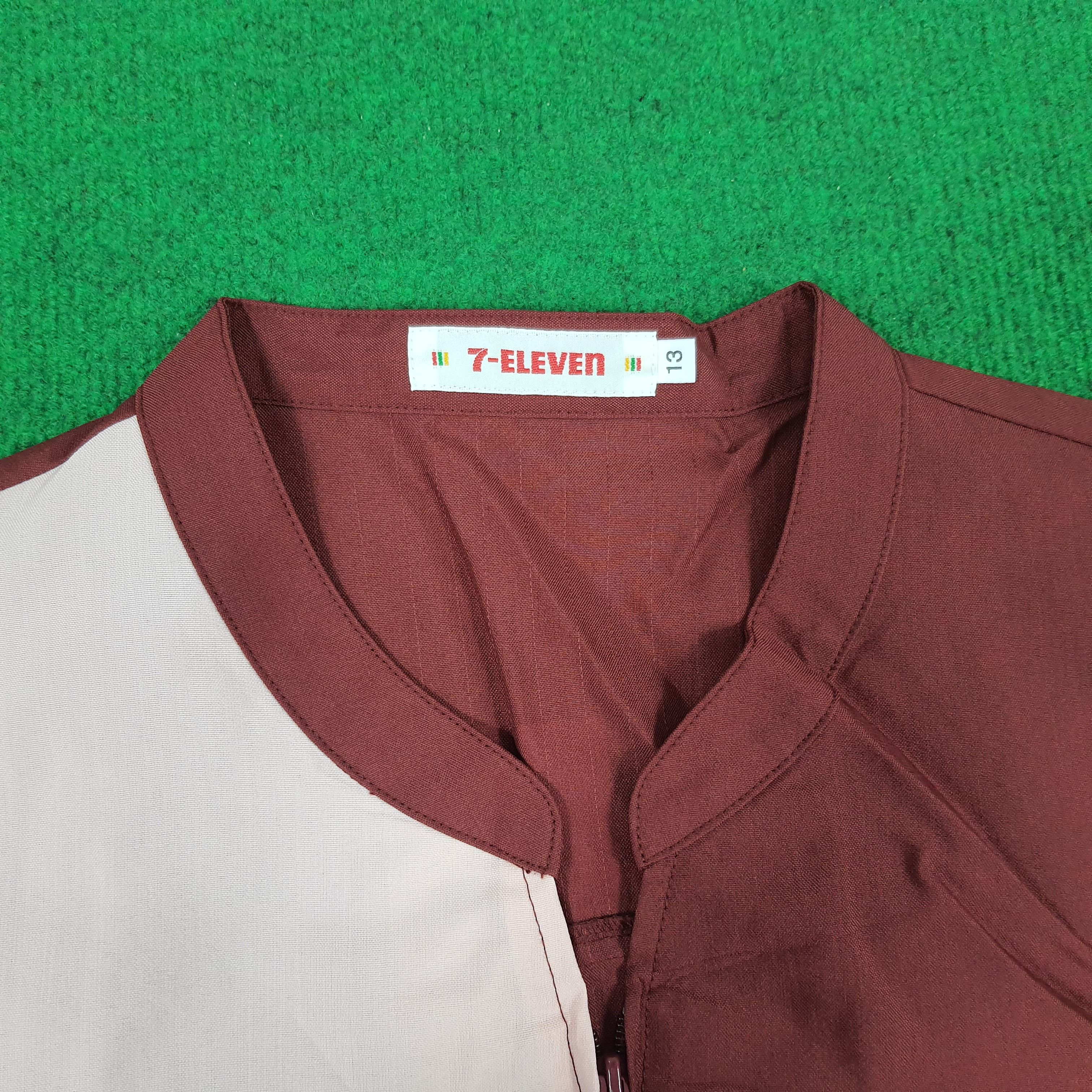Japanese Brand × Vintage Vintage 7 Eleven Japanese Brand Staff Uniform Jacket Size M / US 6-8 / IT 42-44 - 4 Thumbnail