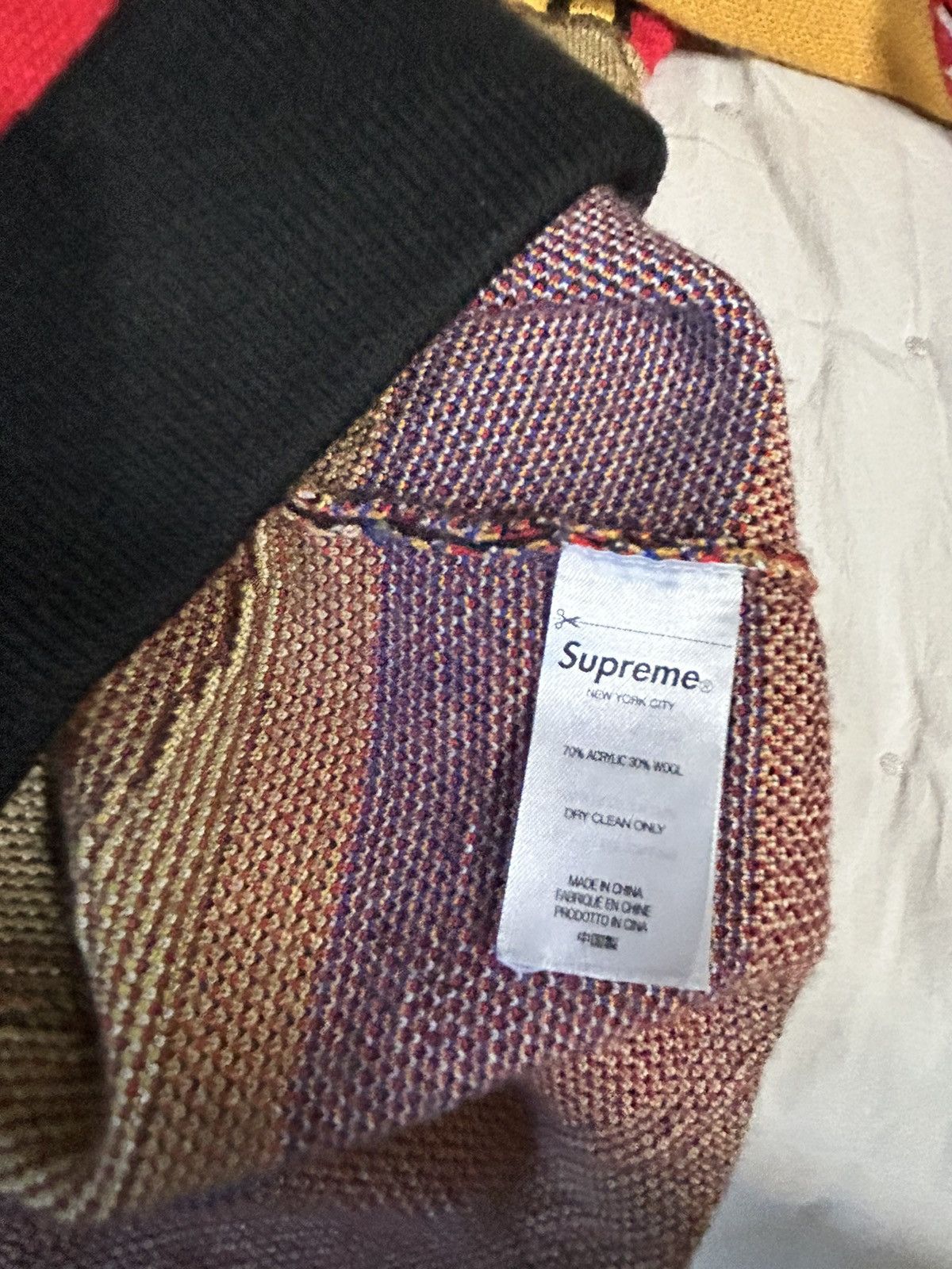 Supreme Supreme Credit Cards Sweater Black | Grailed