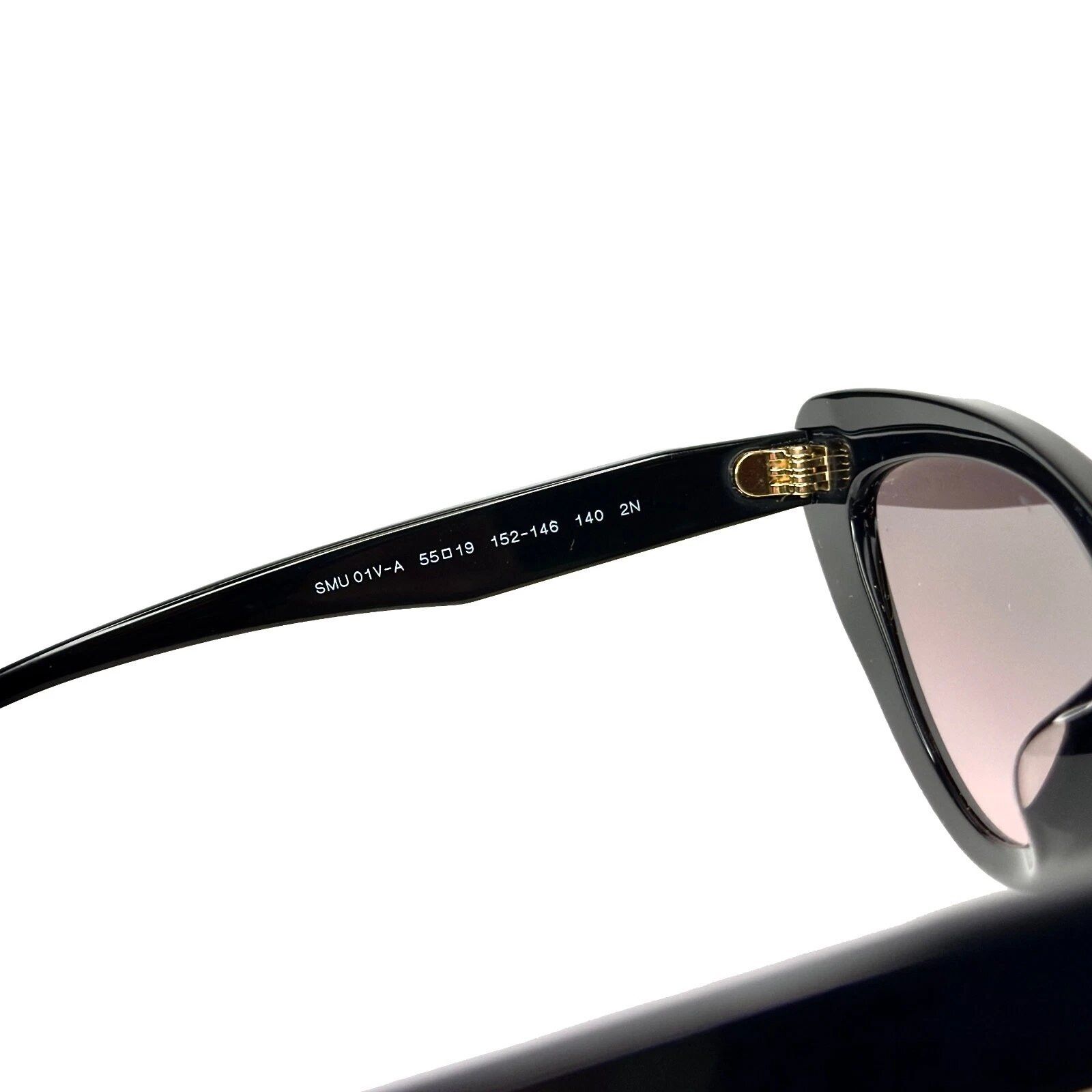 Miu Miu MIU MIU MU01VS Crystal Jewel 01V Black Luxury Fashion Size ONE SIZE - 2 Thumbnail