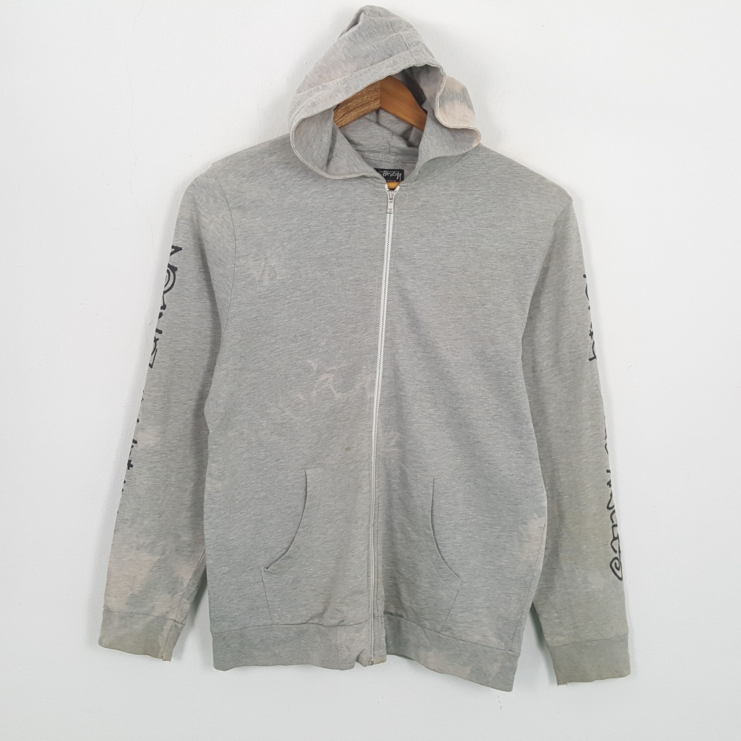 Stussy × Vintage Vintage STUSSY Streetwear Skateboard Logo Design Hoodies Size US M / EU 48-50 / 2 - 3 Thumbnail