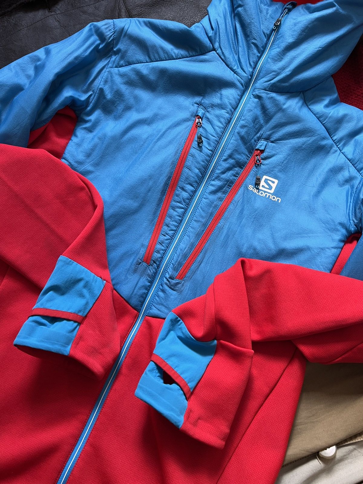 Salomon Salomon Drifter Air Mid Polartec Pertex Quantum Jacket Size US M / EU 48-50 / 2 - 7 Thumbnail