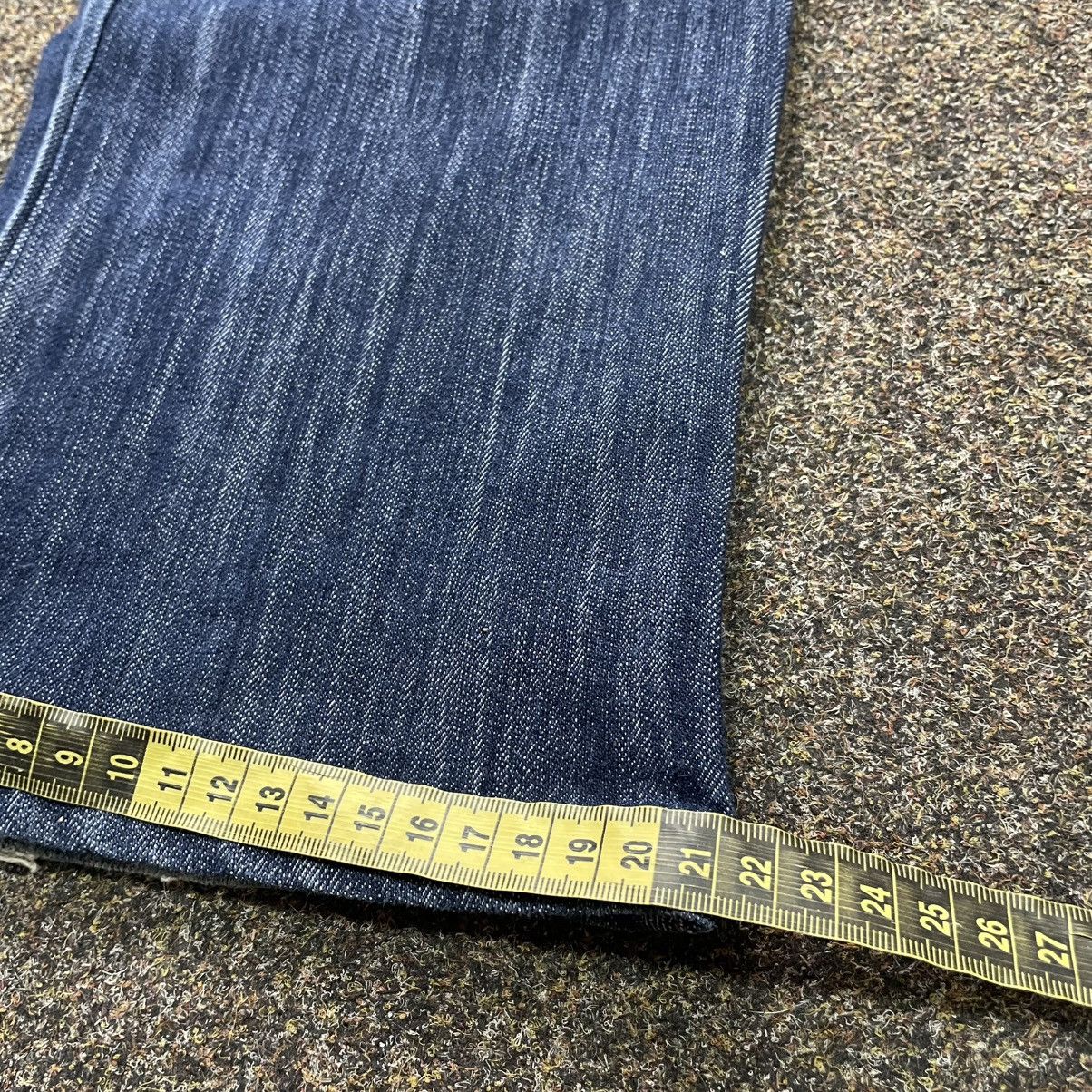 Vintage Y2K Baggy Wide Leg Distressed Jeans Skate Streetwear Graphic Size 32" / US 10 / IT 46 - 9 Thumbnail