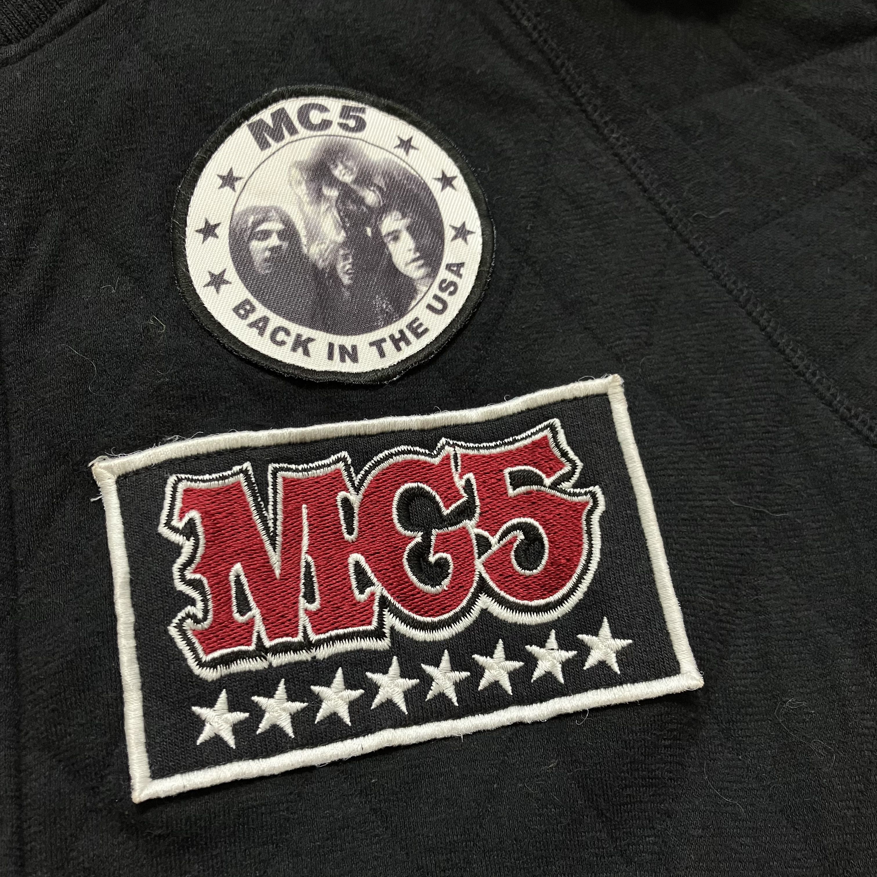 Hysteric Glamour MC5 by Hysteric Glamour black quilted zip-up jacket Size US M / EU 48-50 / 2 - 7 Thumbnail