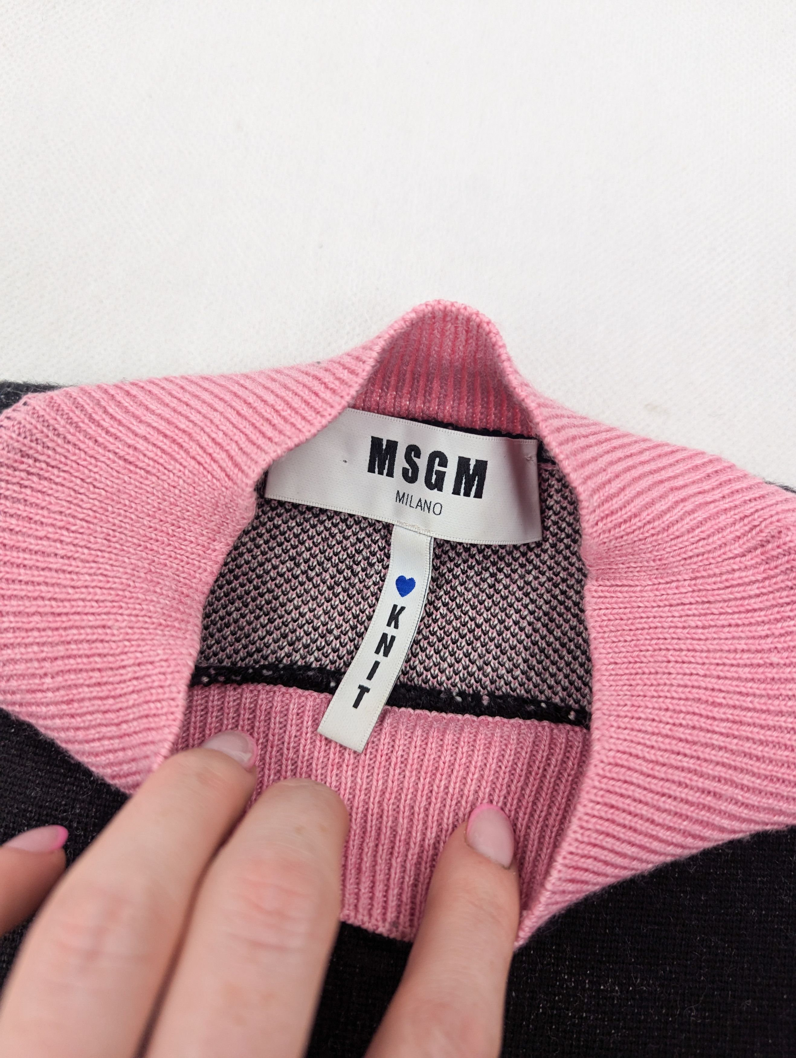 MSGM MSGM wool sweater jumper knit M Size M / US 6-8 / IT 42-44 - 3 Thumbnail