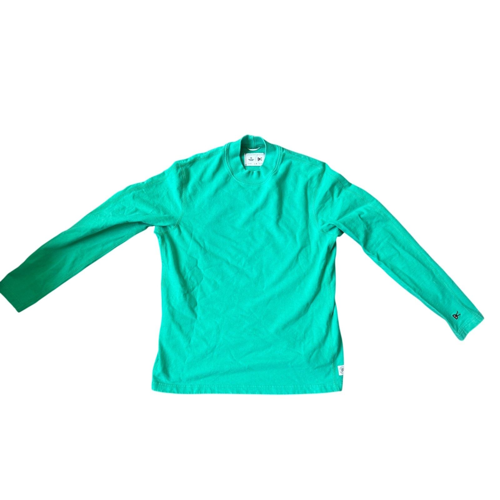District Vision × Reigning Champ District Vision x Reigning Champ Crewneck - Jade Size US L / EU 52-54 / 3 - 1 Thumbnail