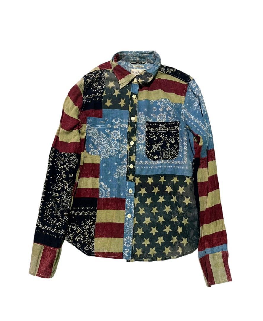 Denim & Supply Ralph Lauren Denim supply RL Paisley America flag Size US M / EU 48-50 / 2 - 1 Thumbnail