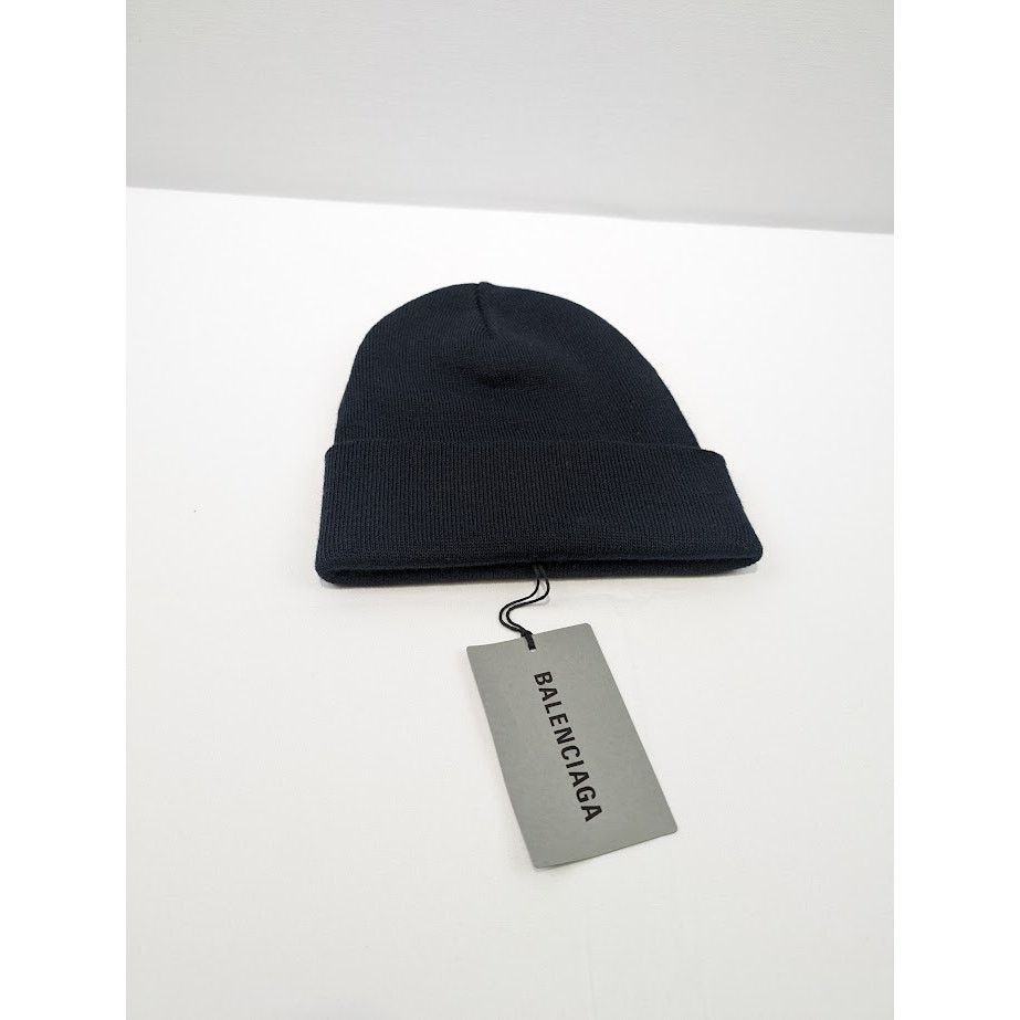 Balenciaga o1rshd1 Q:6 / Size: 2 / Sports Icon Beanie in Navy Size ONE SIZE - 2 Thumbnail