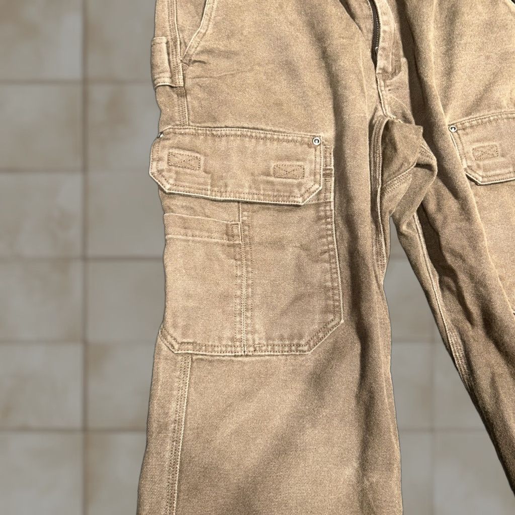 Duluth Trading Company Duluth Trading Pants Mens Cargo Canvas Brown Distressed Thick Twill 32 Regular 31in Inseam Mens Pants Size US 32 / EU 48 - 1 Thumbnail