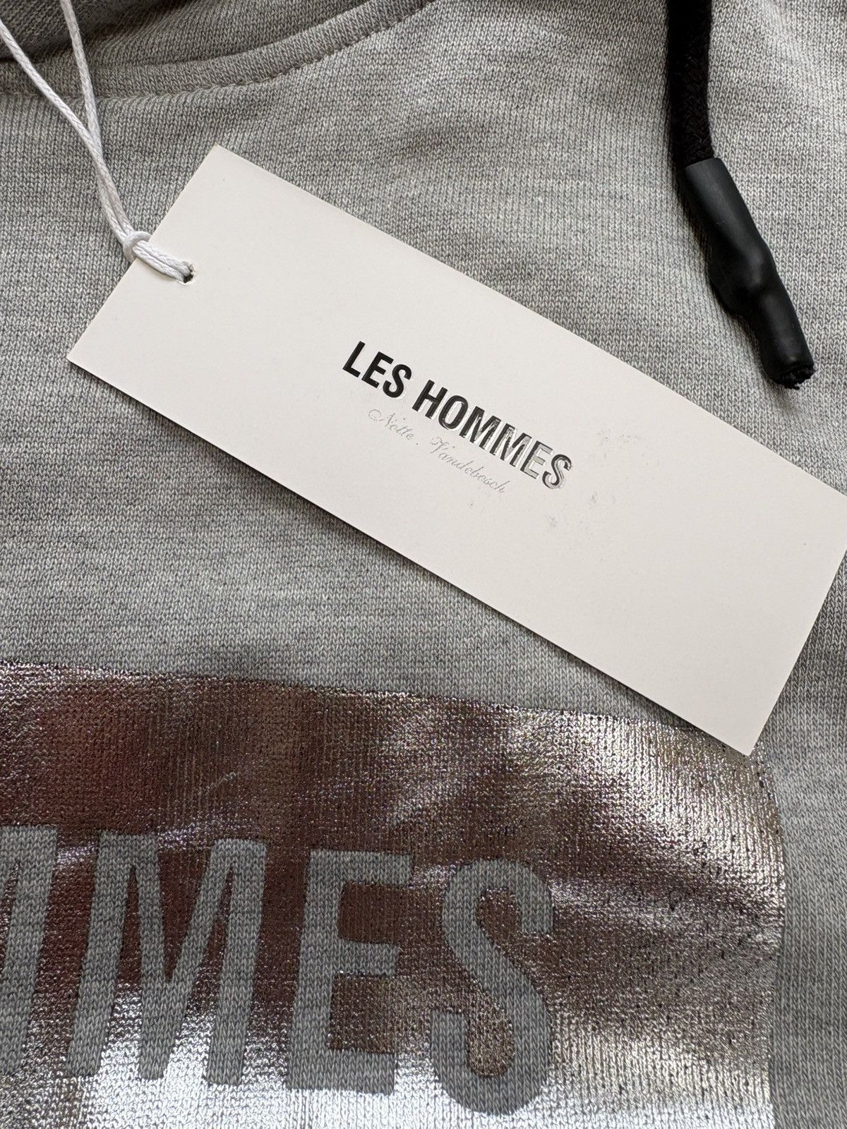 Les Hommes Les Hommes Grey Hoodie 2XL BNWT Size US XXL / EU 58 / 5 - 6 Thumbnail