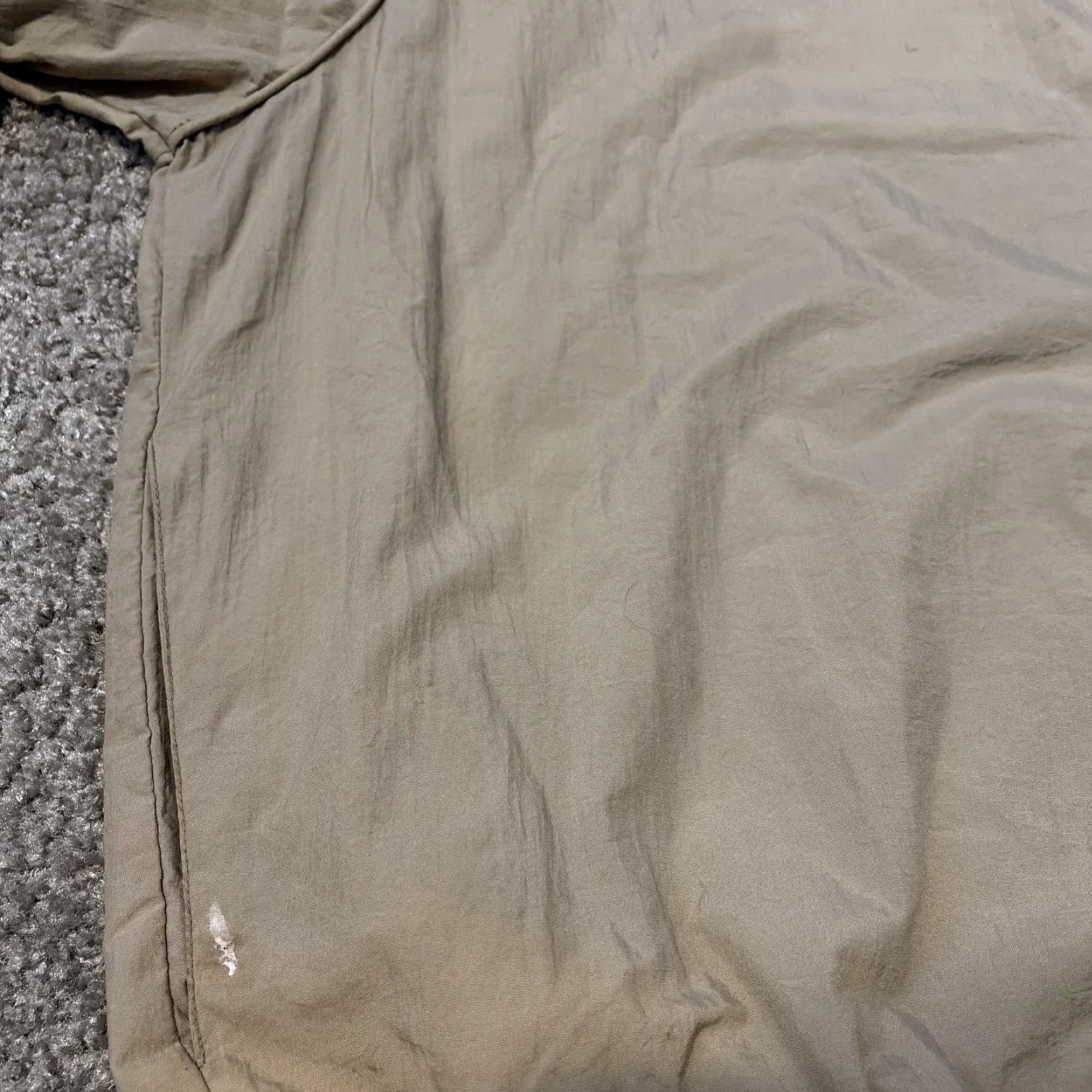 Vintage VINTAGE Slazenger Fox Hollow Club Beige Nylon Windbreaker Jacket XL Pullover Golf Men Size US XL / EU 56 / 4 - 6 Thumbnail