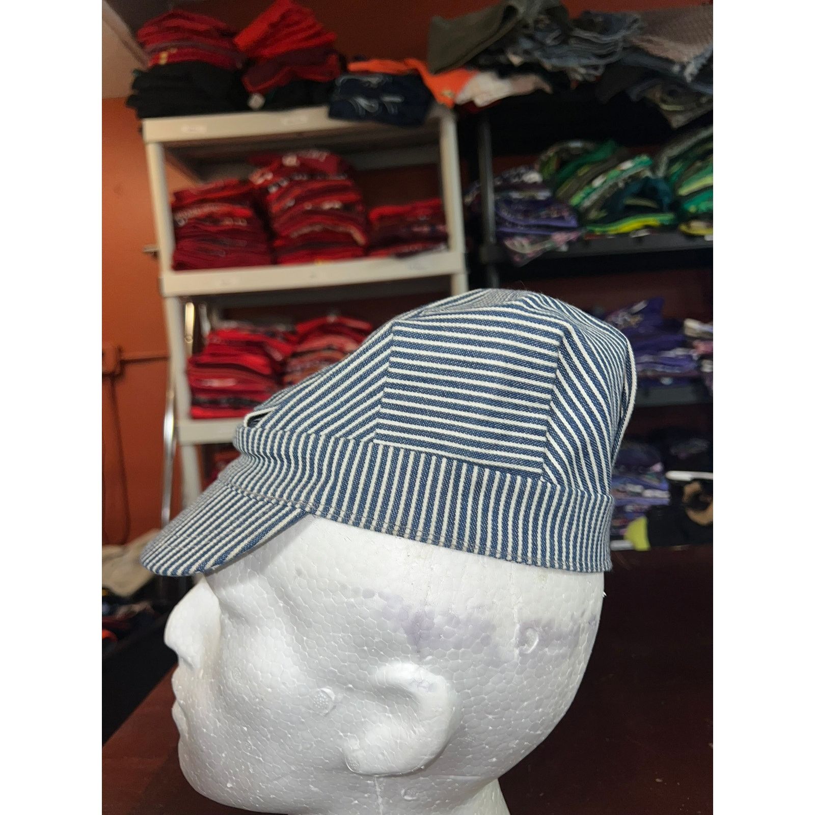 Vintage Vintage Railroad Hat Cumbres & Toltec Royal Gorge Blue Cap Size ONE SIZE - 4 Thumbnail