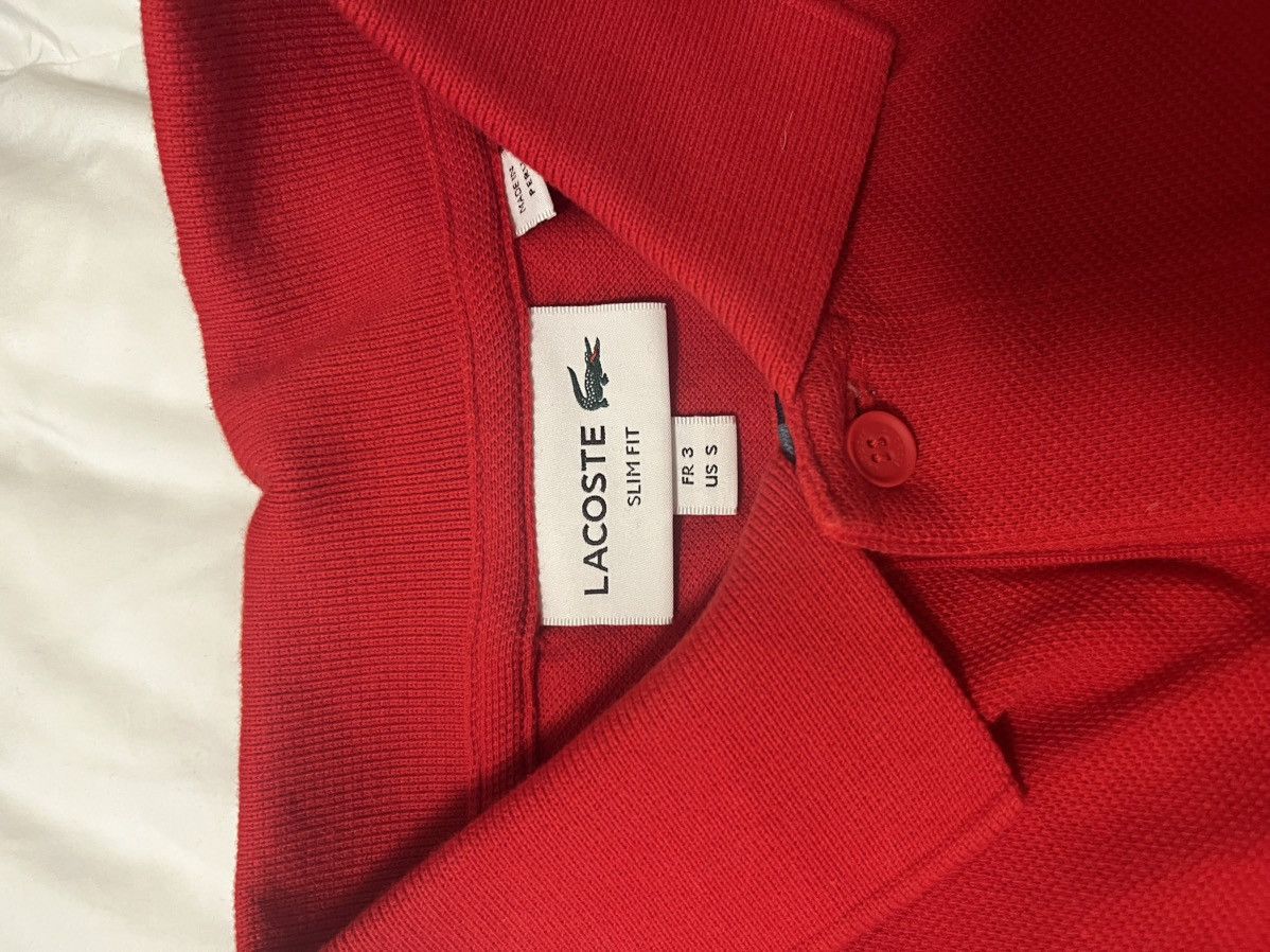 Lacoste 100% cotton Size US S / EU 44-46 / 1 - 2 Thumbnail