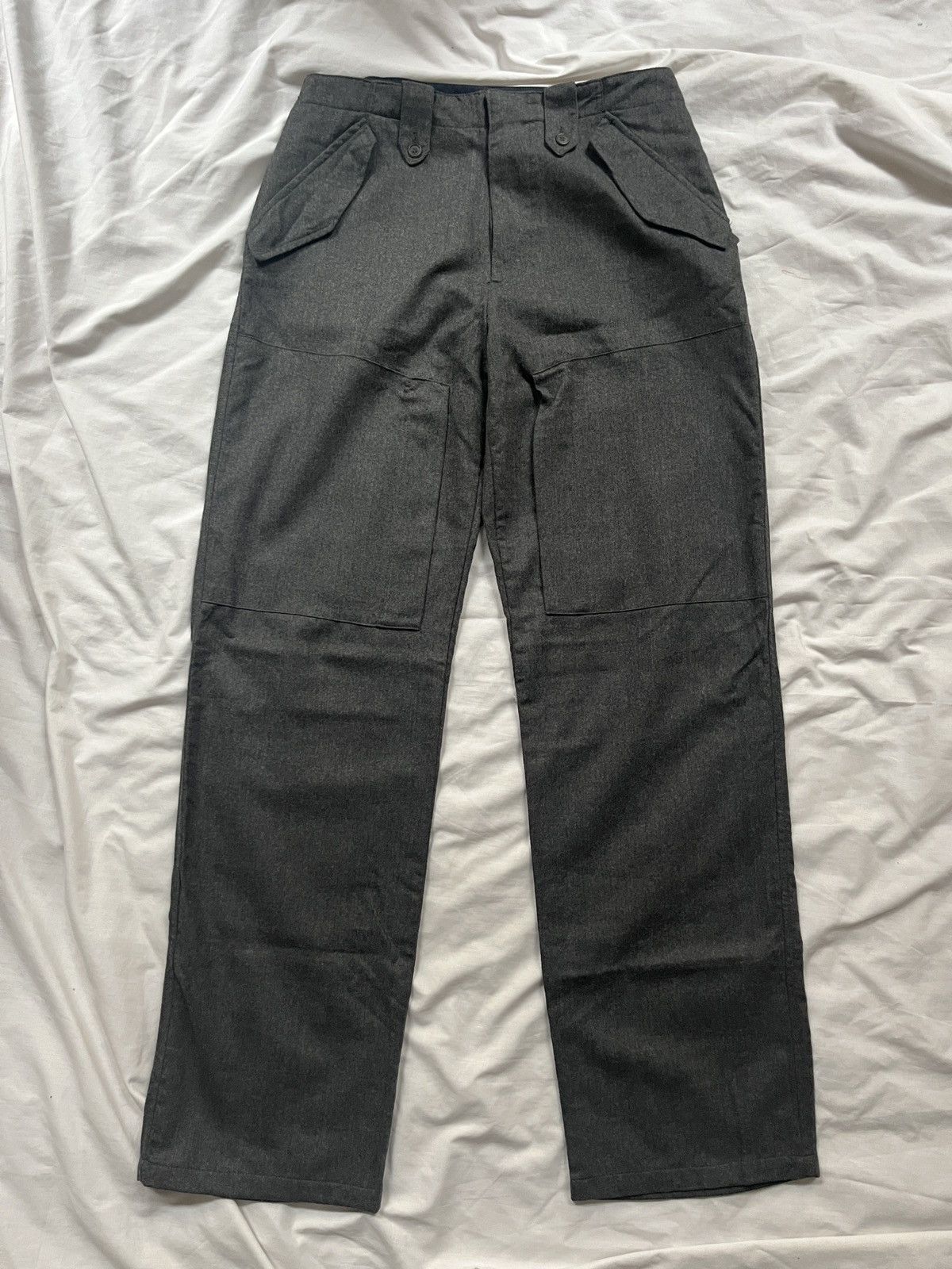 Kenzo Kenzo Homme Wool Smart Pants with Adjustable Waist Size US 32 / EU 48 - 1 Thumbnail