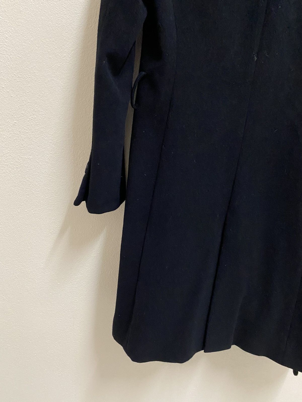 Japanese Brand Ined By Angora Wool Coat Jacket Black Size M / US 6-8 / IT 42-44 - 6 Thumbnail