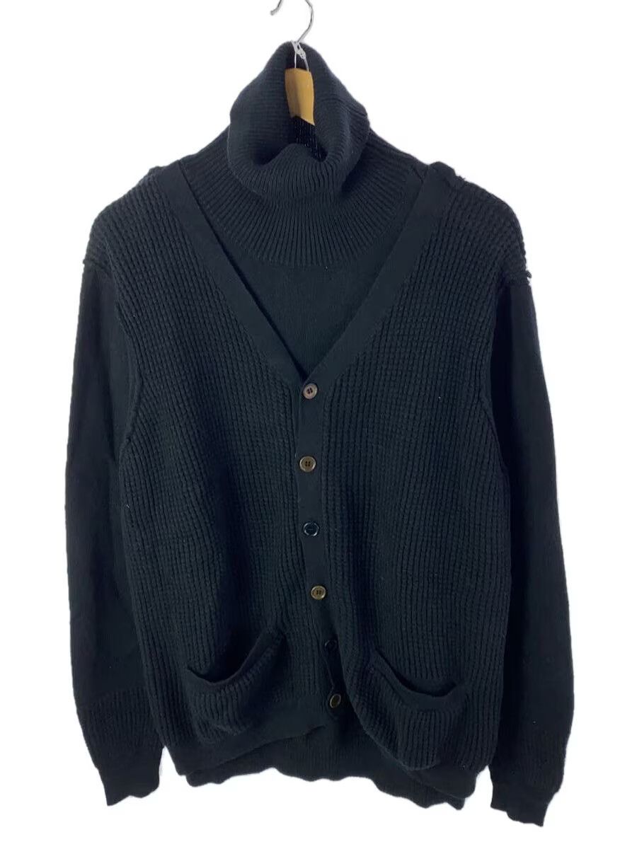 Undercover Layered Ribbed Knit Sweater Cardigan - Undercover Size US L / EU 52-54 / 3 - 1 Thumbnail