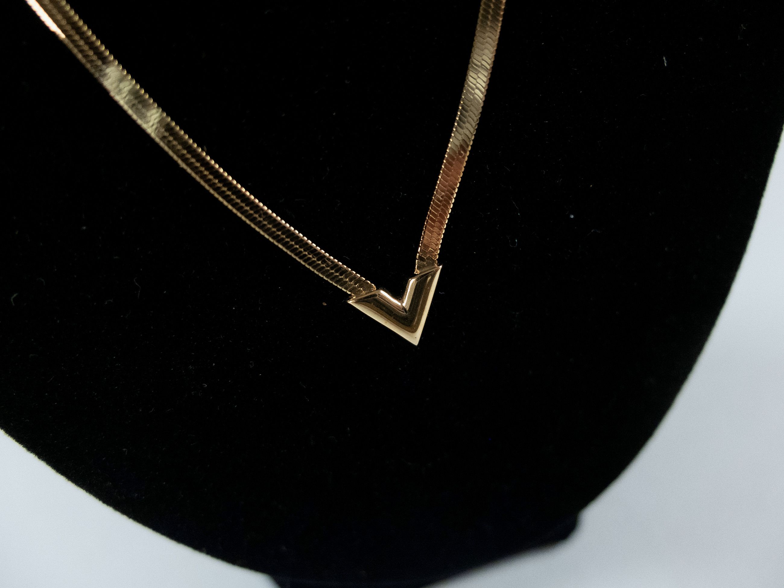 Bottega Veneta BOTTEGA VENETA ID gold plated Sterling silver necklace q Size ONE SIZE - 6 Thumbnail