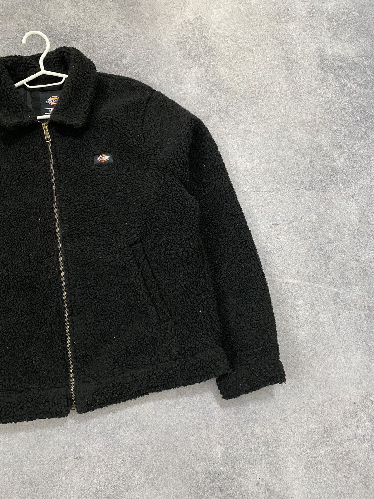 Dickies Dickies Black Sherpa Jacket Zip Up Size US M / EU 48-50 / 2 - 3 Thumbnail