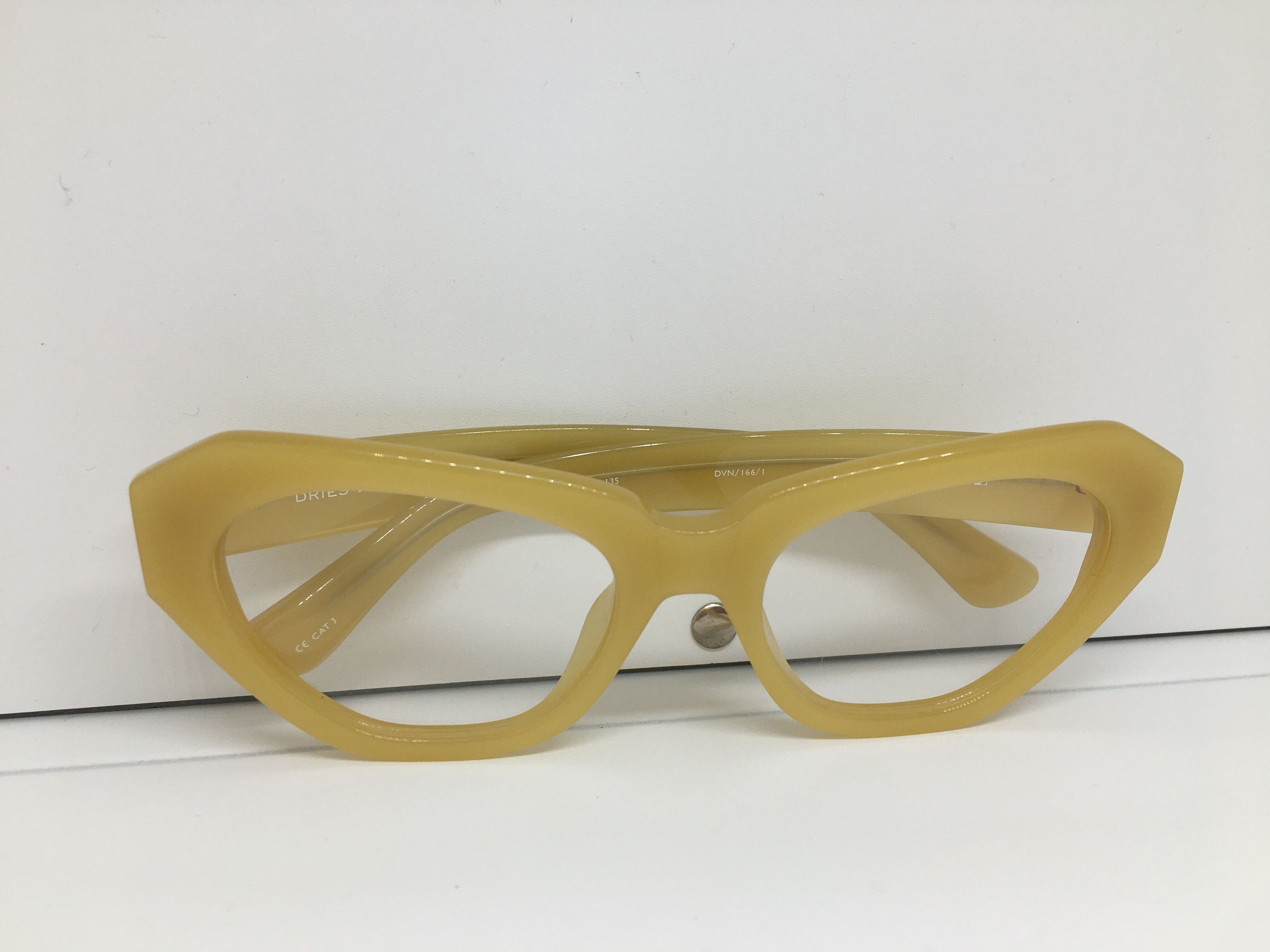 Dries Van Noten Dries Van Noten Cat Eye Eyeglasses Frame Size ONE SIZE - 8 Thumbnail