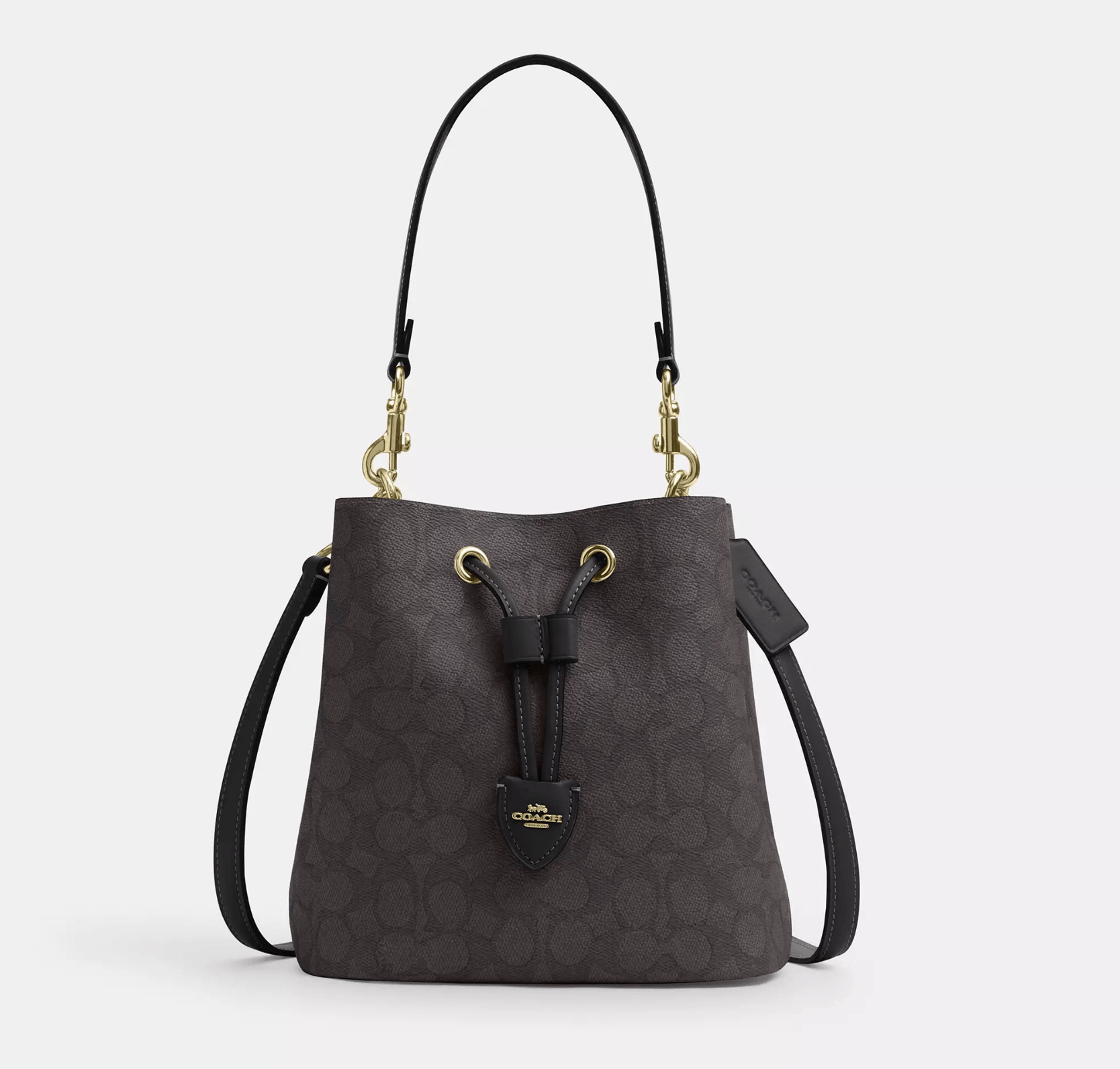 Coach NWT Coach Rowan Bucket Bag In Signature Canvas CBH07 Size ONE SIZE - 8 Thumbnail