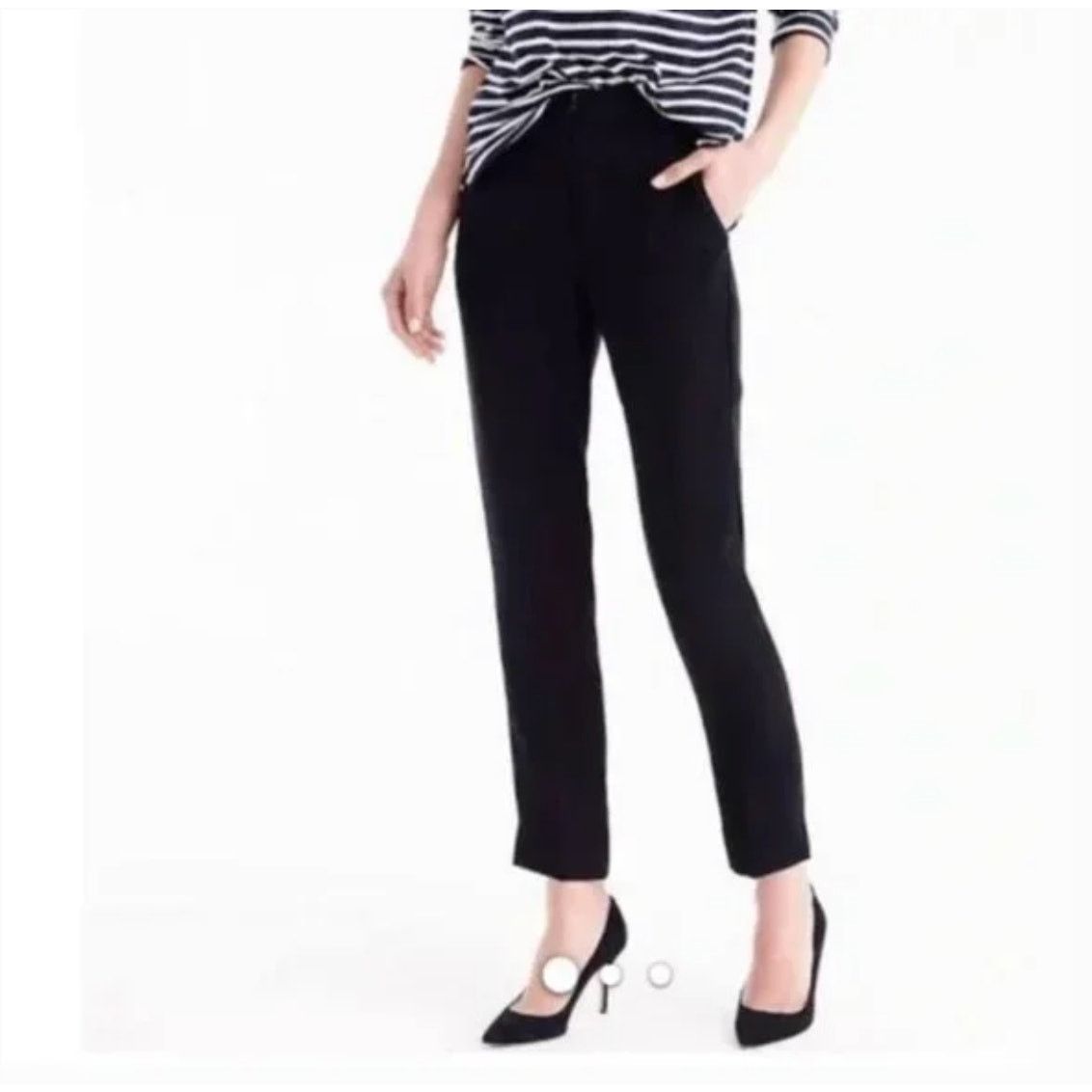 J.Crew J. Crew Favorite Fit Wool Pants Tollegno 1900 Made Italy 2 Size 26" / US 2 / IT 38 - 1 Thumbnail