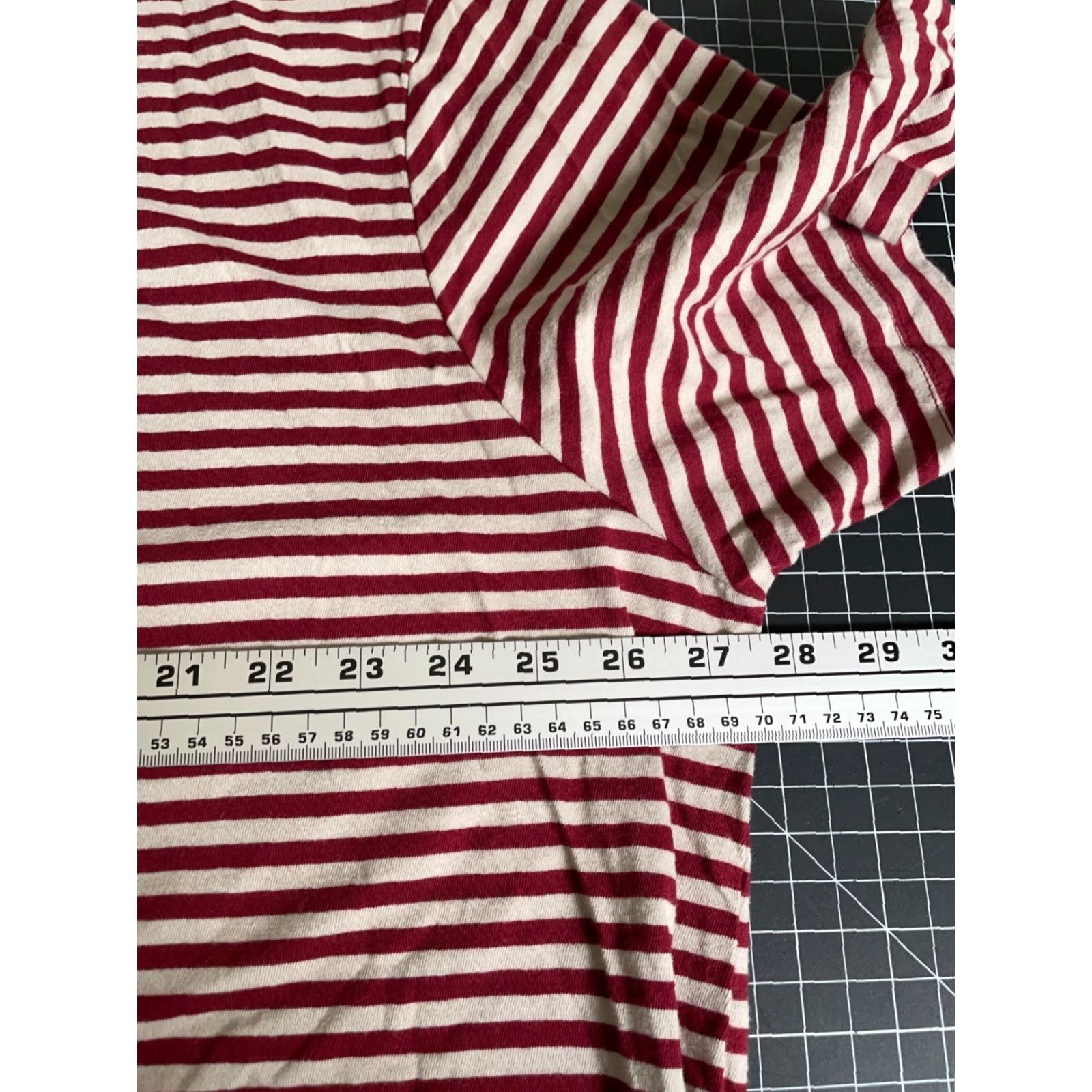 Vintage VINTAGE Sonoma Striped T-Shirt Adult XLT Red Beige 90s Punk Mens Size US XL / EU 56 / 4 - 5 Thumbnail