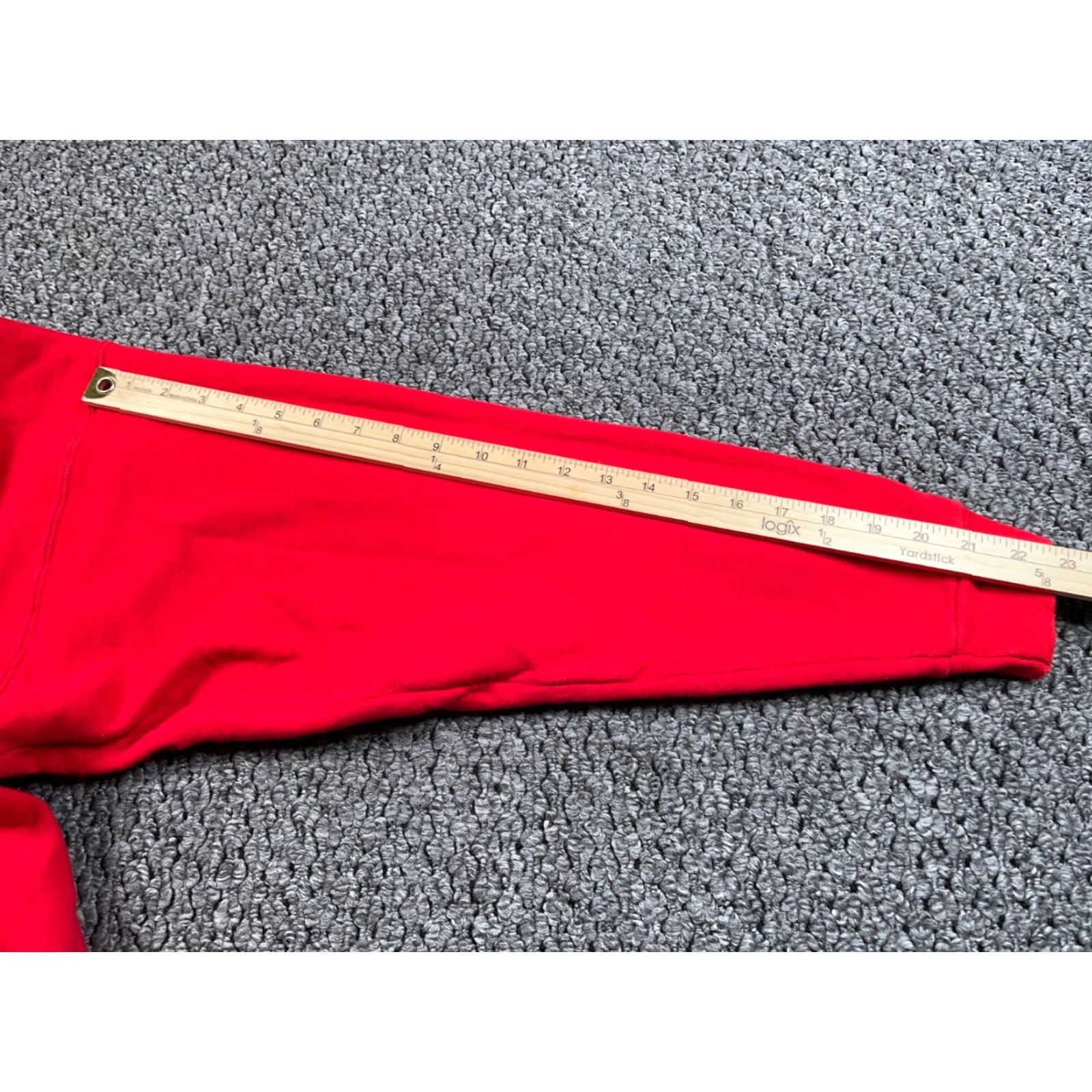 Fruit Of The Loom VINTAGE Fruit of the Loom USA Arc Em broidered Sweatshirt Red XL Men's Crewneck Heavyweight Cotton-Polyester 90s Size US XL / EU 56 / 4 - 7 Thumbnail