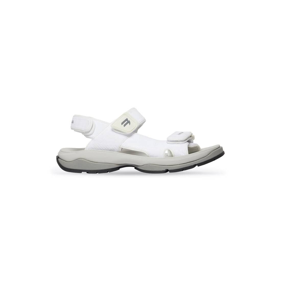 Balenciaga o1mt1gz0325 Tourist Sandals in White Size US 6 / IT 36 - 1 Thumbnail