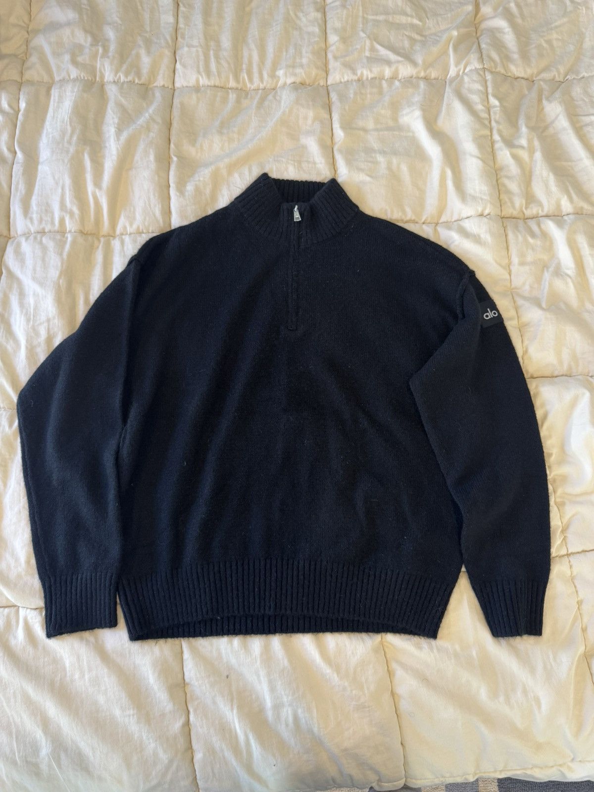 Alo Cashmere Quarterzip Size US M / EU 48-50 / 2 - 1 Thumbnail