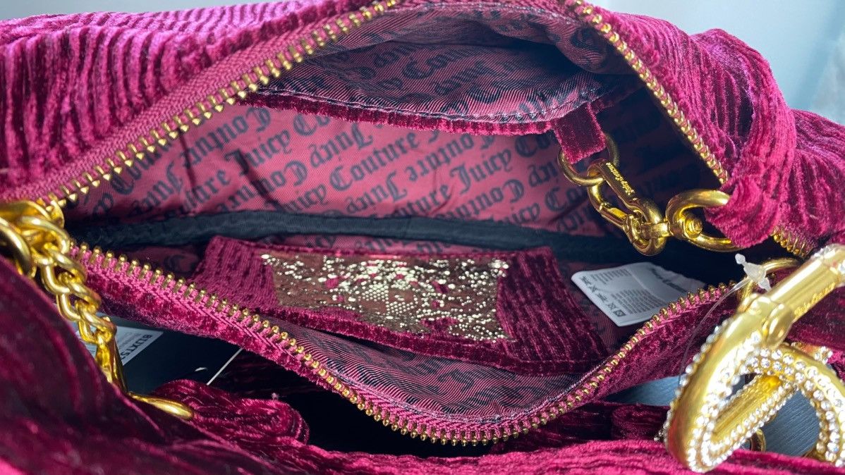 Juicy Couture Juicy Couture Blossom Small Hobo RRP $250 Size ONE SIZE - 5 Thumbnail