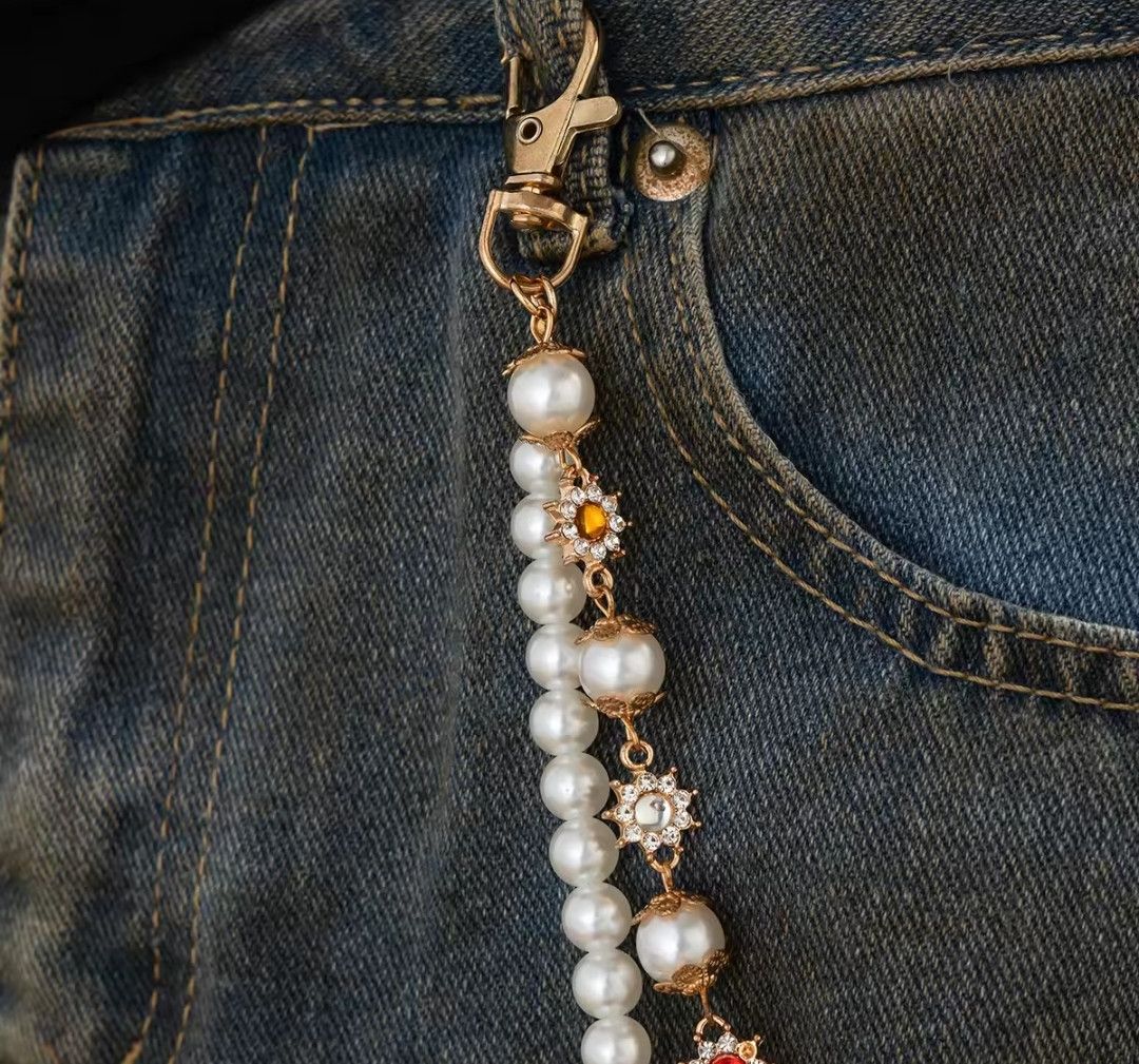 Jewelry × Vintage Hip Hop Jewellery Jeans Chain Size ONE SIZE - 4 Thumbnail