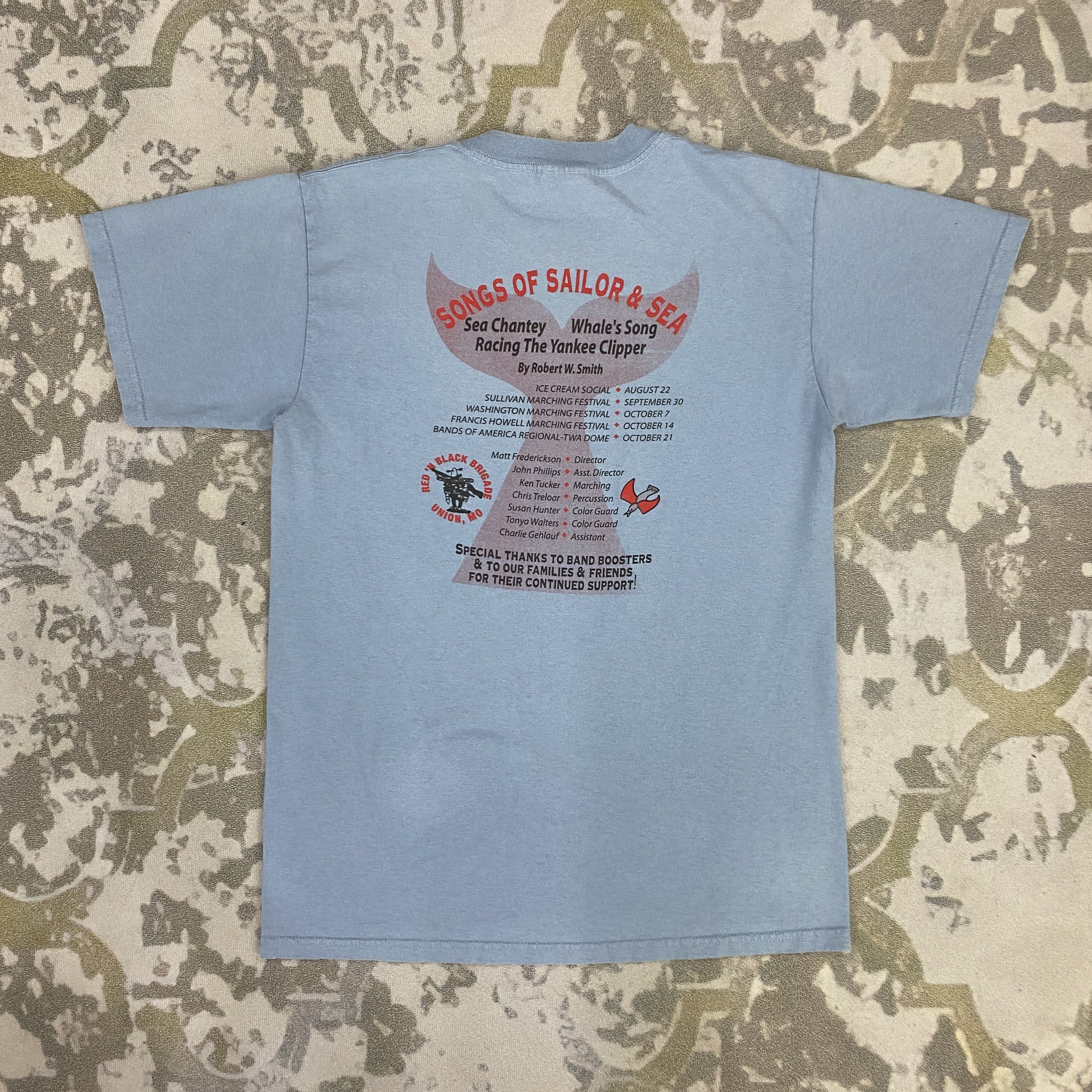 Gildan Vintage Song Of Sailor And Sea 2000-2001 Tshirt - J070 Size US M / EU 48-50 / 2 - 6 Thumbnail