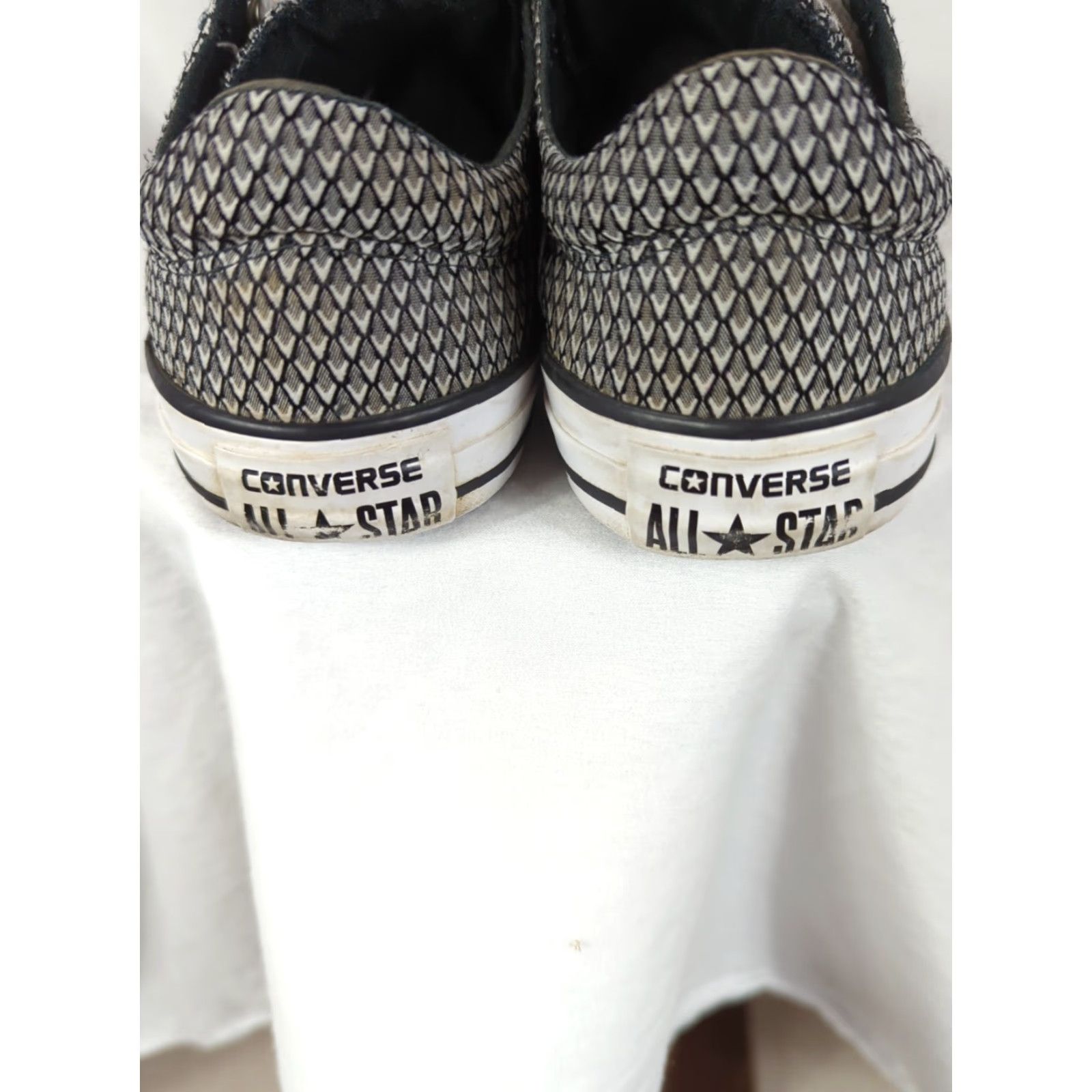 Converse Converse All Star Madison Ox Sneakers Womens 8 Black White Geometric Synthetic Lace-Up Low Top Multicolor Pattern 556831F Size US 8 / IT 38 - 7 Thumbnail